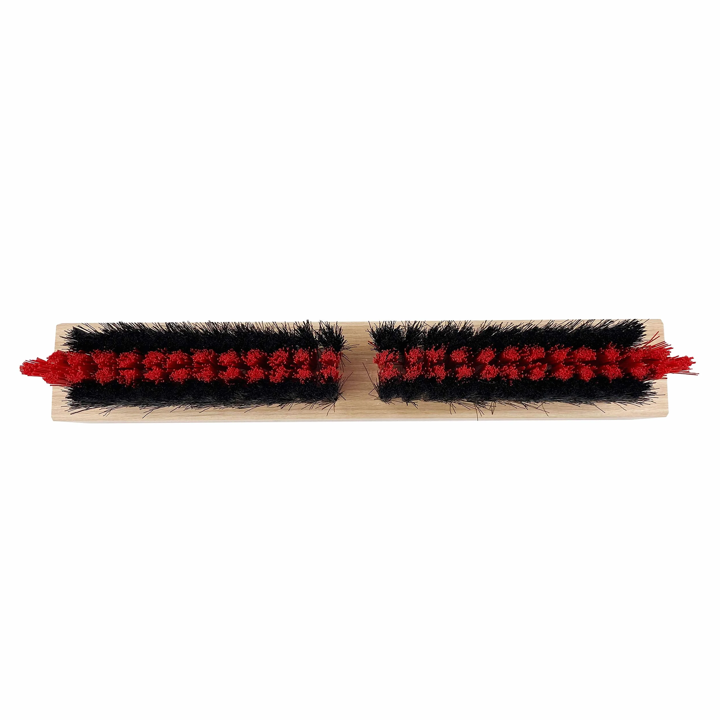 Spazzola da Tennis con Manico in Legno Accessori per Campo da Tennis