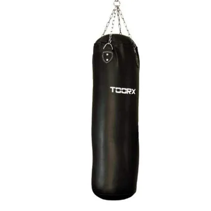 Toorx Sacco da Boxe in Ecopelle 40Kg 100x35cm con 4 CATENEGANCIO