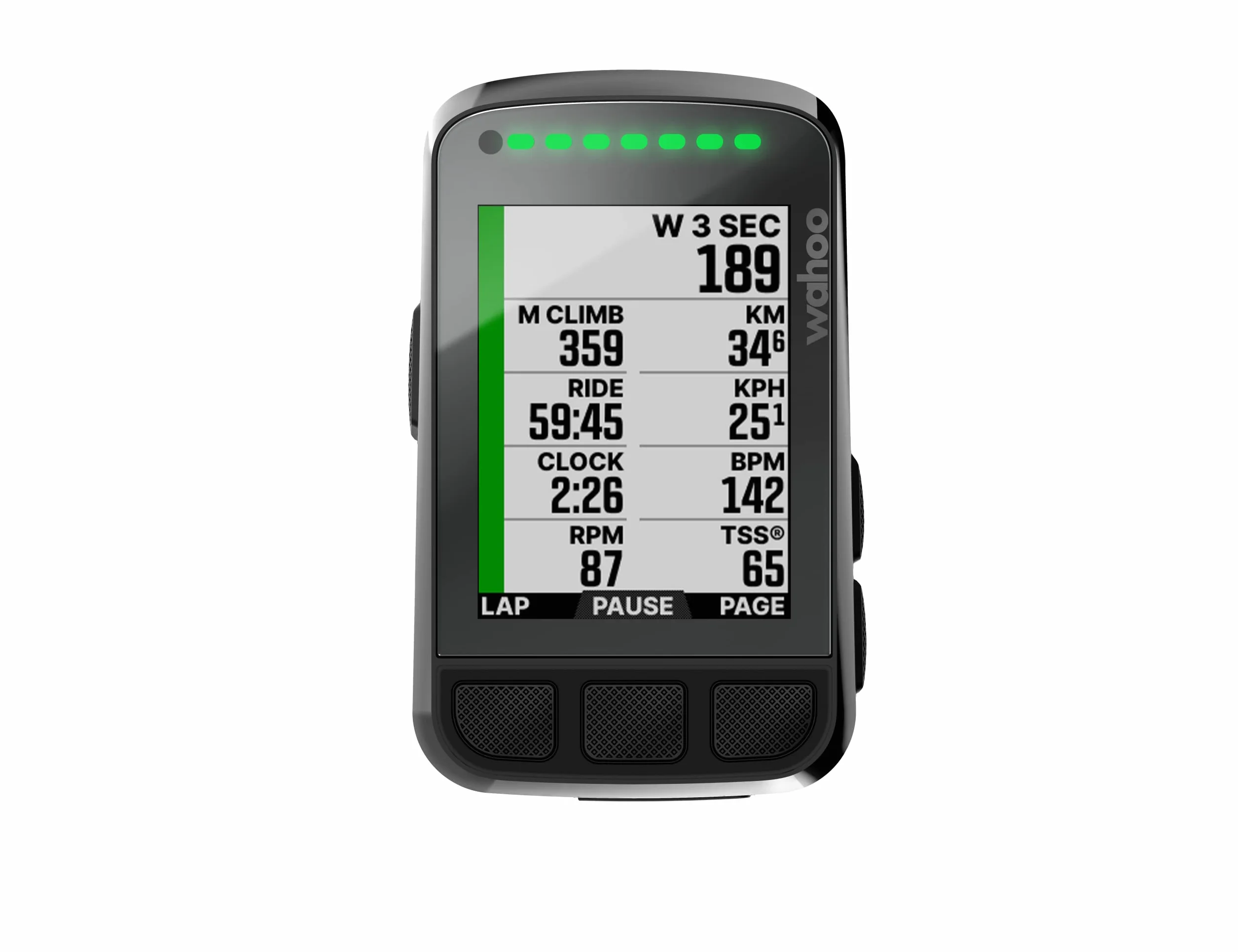 Wahoo Fitness ELEMNT BOLT V2 Bundle, Nero