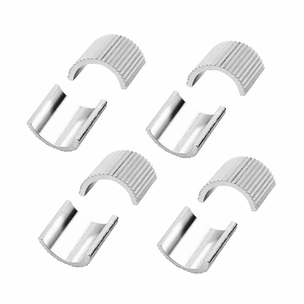 DONGKER Spessori per Manubrio,8 Pezzi 7/8 "a 1" Distanziatore Barra per Moto in Lega di Alluminio per Manubrio per Moto Biciclette da Diametro di 22 mm