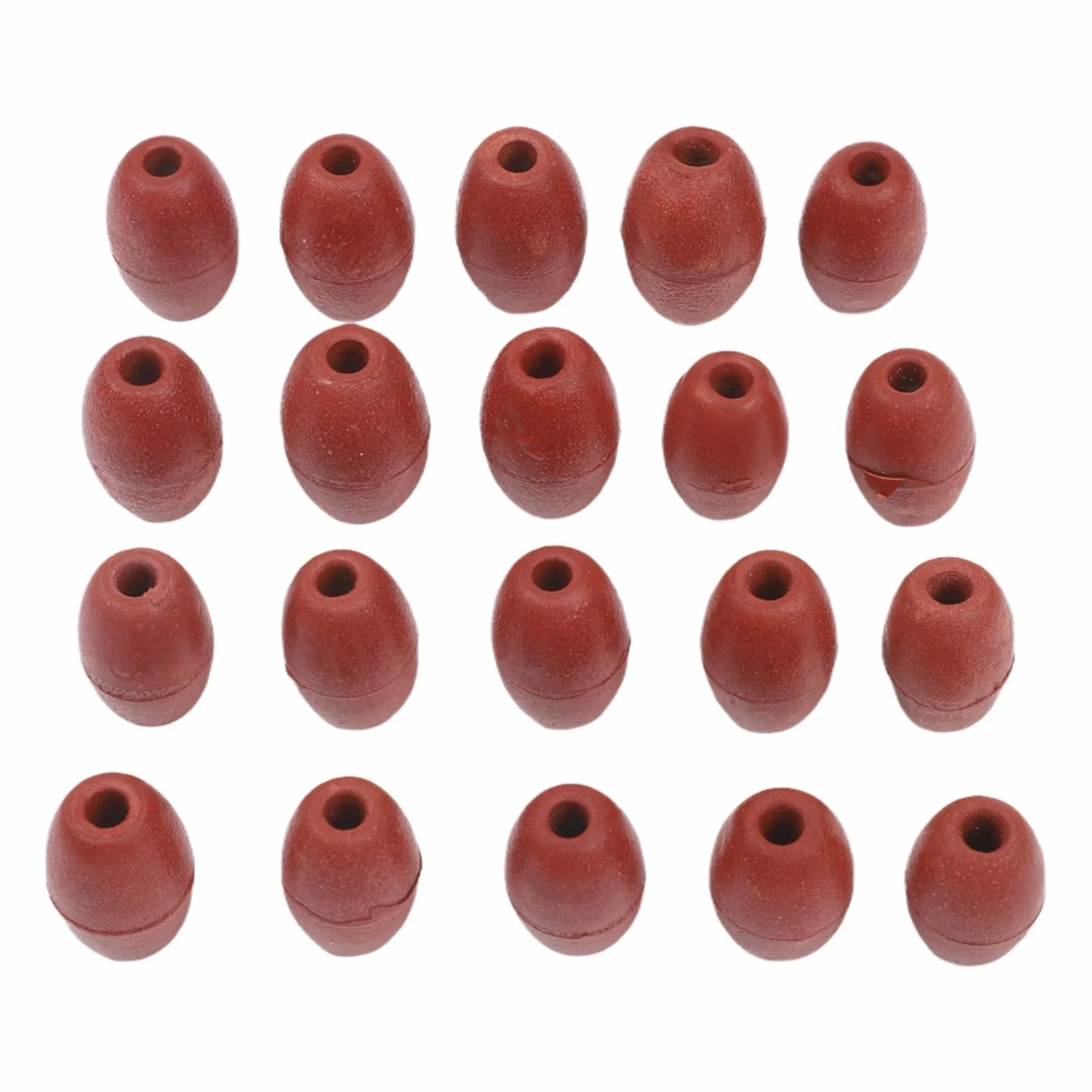 Boa galleggiante in corda 20 pezzi PVC pesca acque profonde foro 6mm alta galleggiabilità