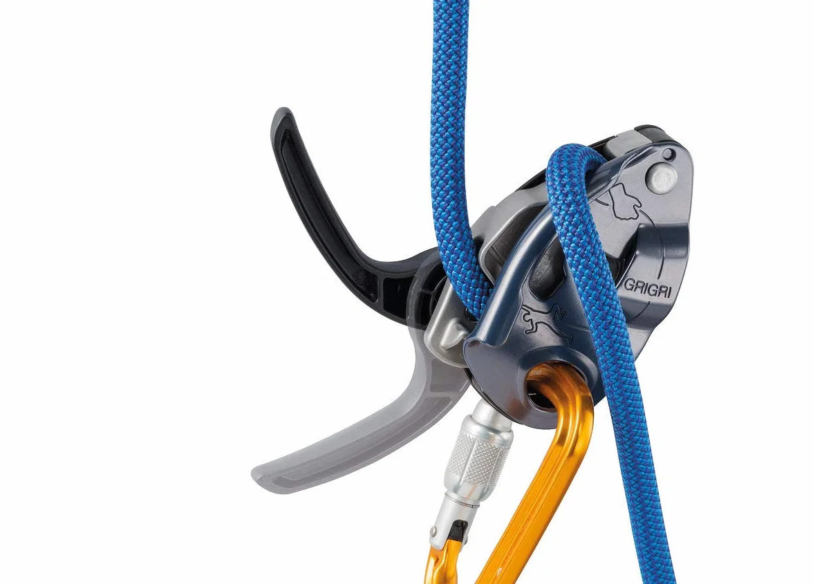Petzl Grigri 2 Assicuratore con sistema frenante assistito per corde 9,4-10,3 mm