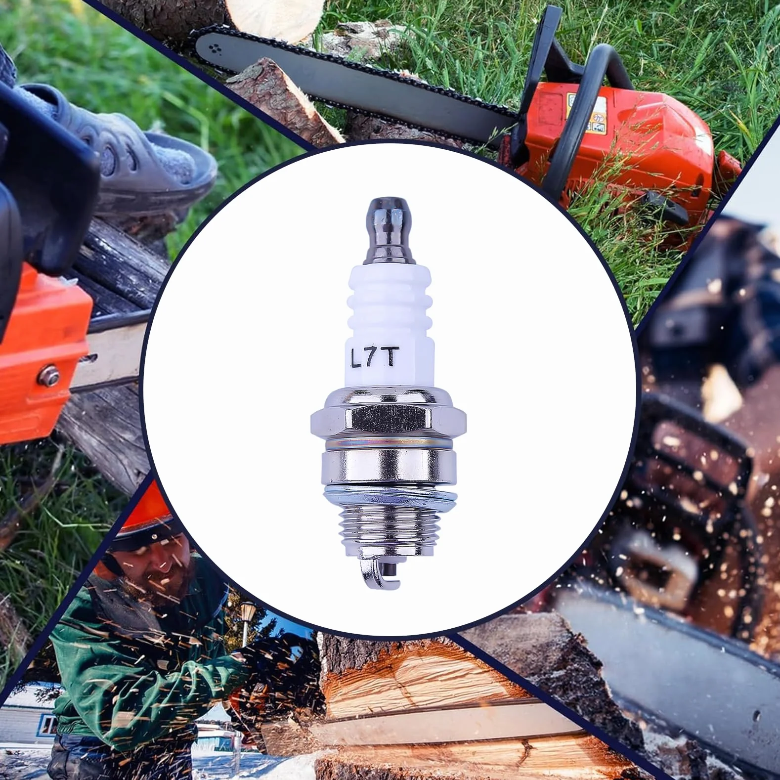 Candela di accensione NGK BPMR7A Bosch WSR6F due tempi L7T