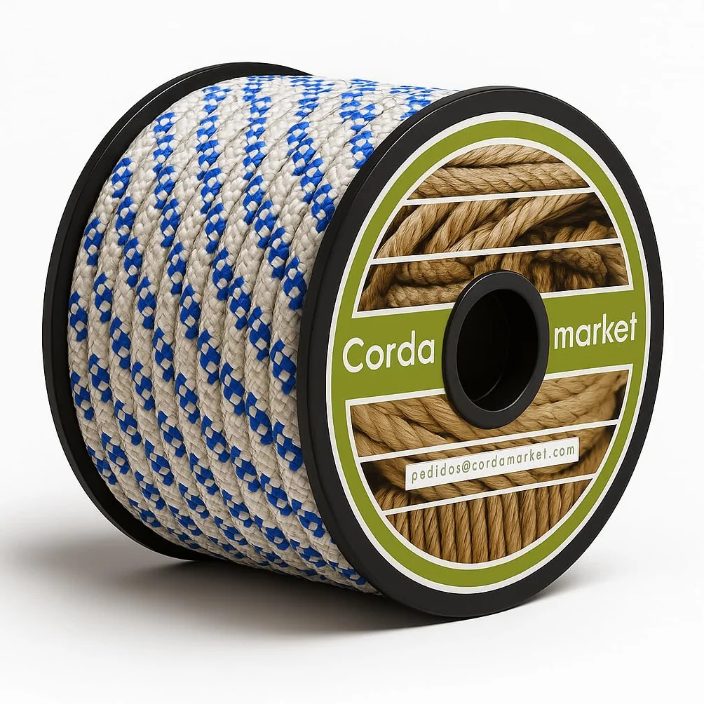 Cordamarket Corda drizza 10mm 25mts Bianco