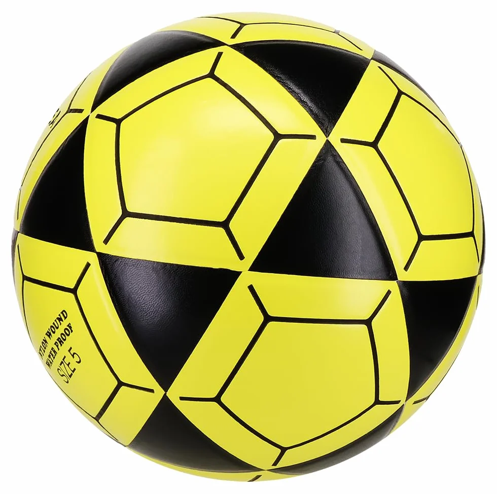 MIKASA FT5 Goal Master Pallone da calcio nero/giallo taglia 5