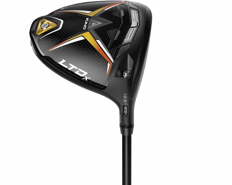 Cobra Golf Driver LTDX 2022 Nero Opaco-Oro Fusion Uomo