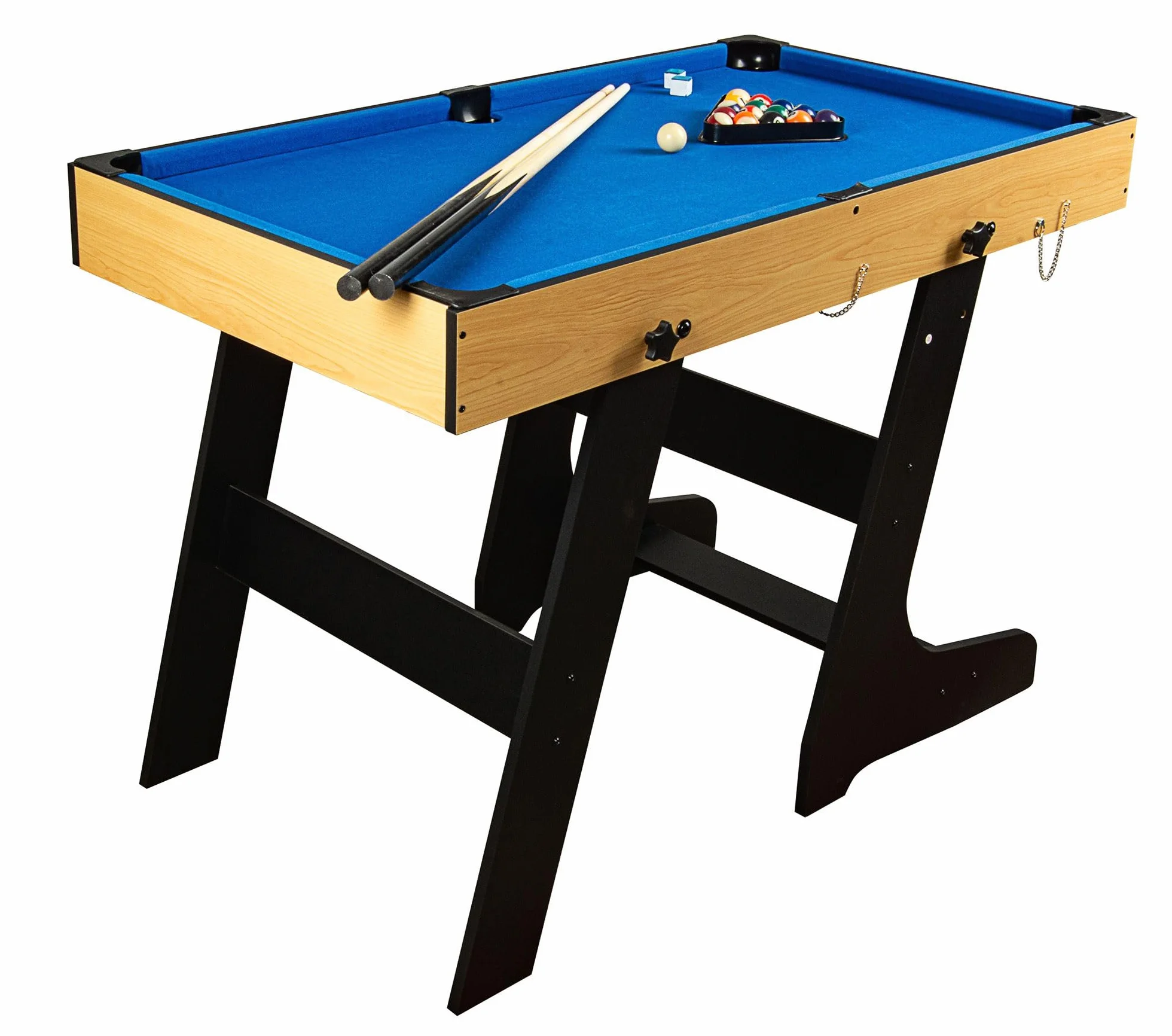 Leoamark Tavolo da gioco 15in1 Biliardo versatile compatto per famiglia