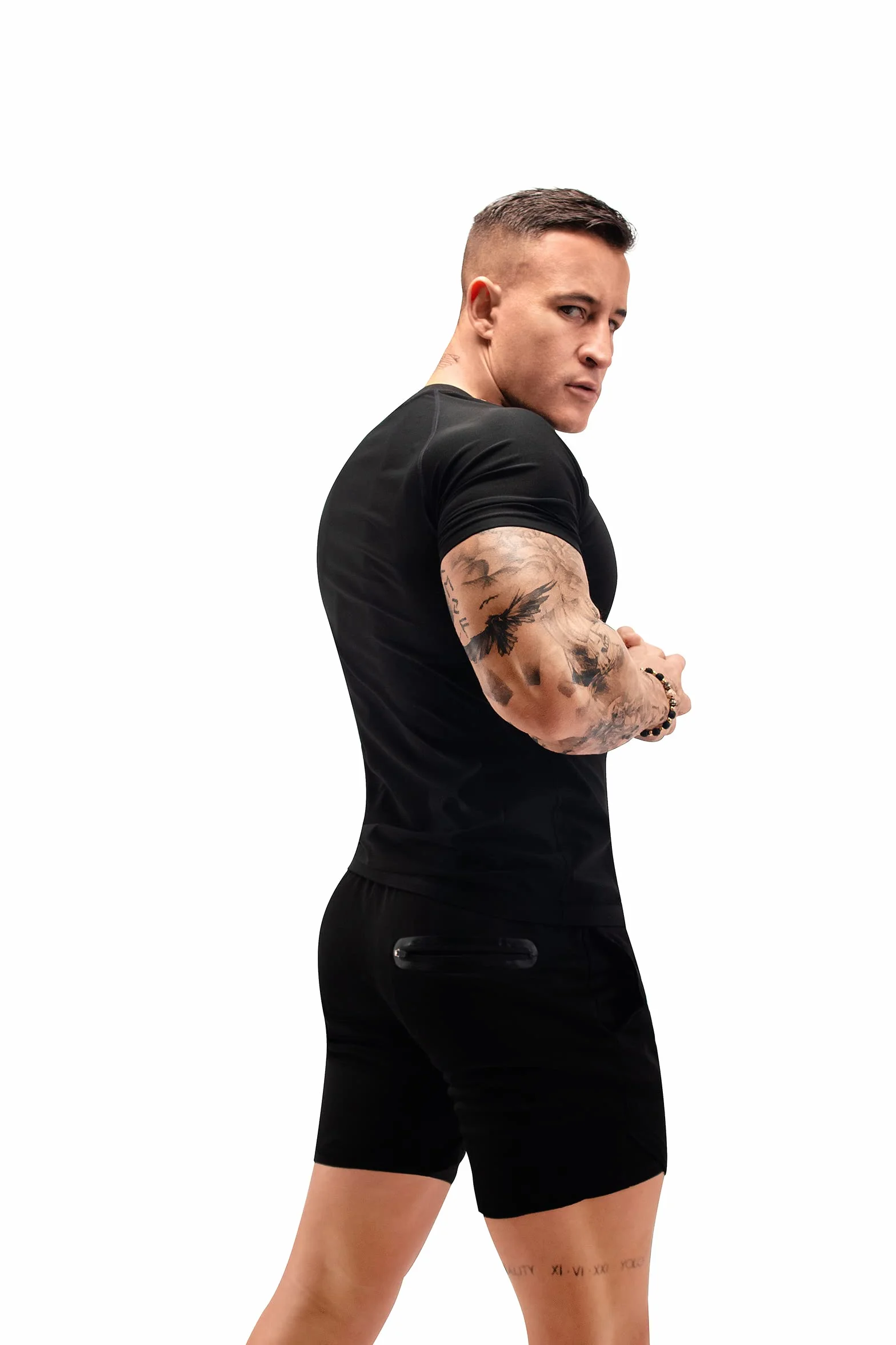 Camicia da sauna uomo Tuta sudore compressione Perdita peso Magliette modellanti allenamento Sport