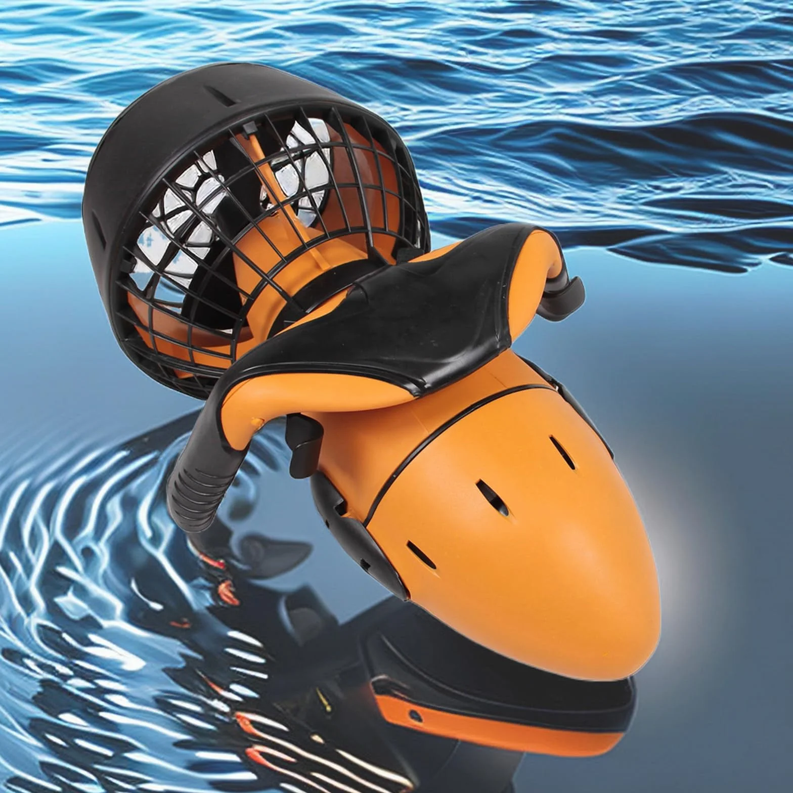 Seascooter subacqueo 500W con batteria al litio per immersioni e snorkeling