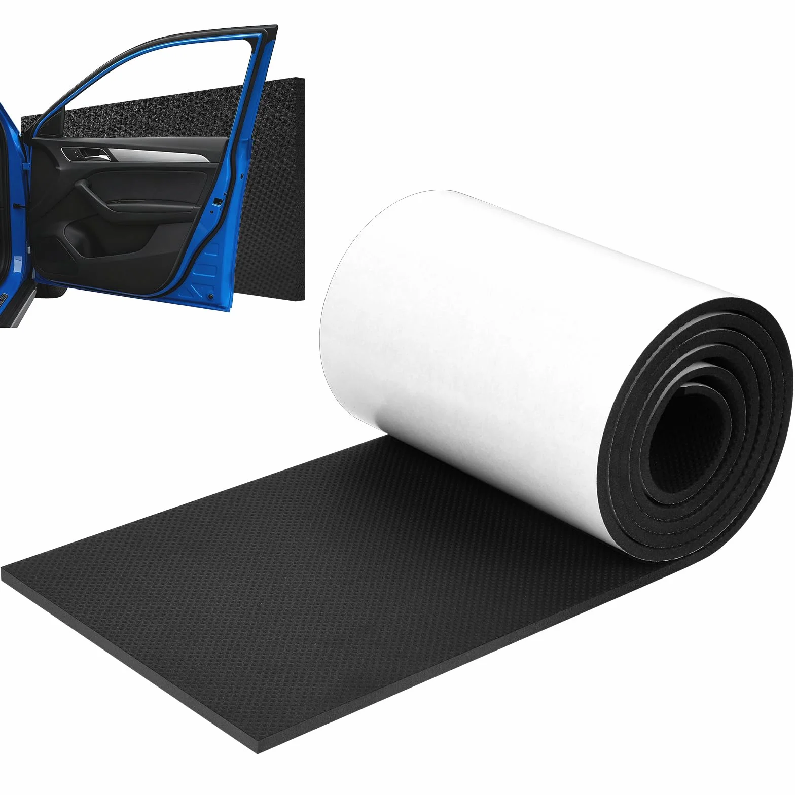 OTraki Protezione per Colonne del Garage, 2m x 20cm Paracolpi Garage Auto da Muro, 6 mm Extra Spesso Autoadesivo Pannelli da Parete per Adatto per Pareti di Magazzino auto e Parcheggi