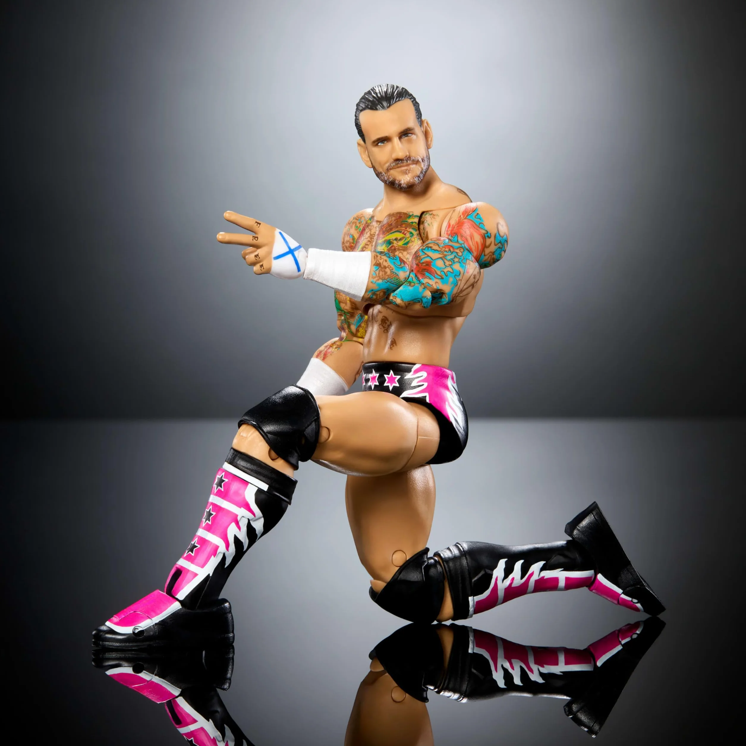 Mattel WWE CM Punk Ultimate Edition Serie 27 Action Figure 30 Articolazione Punti