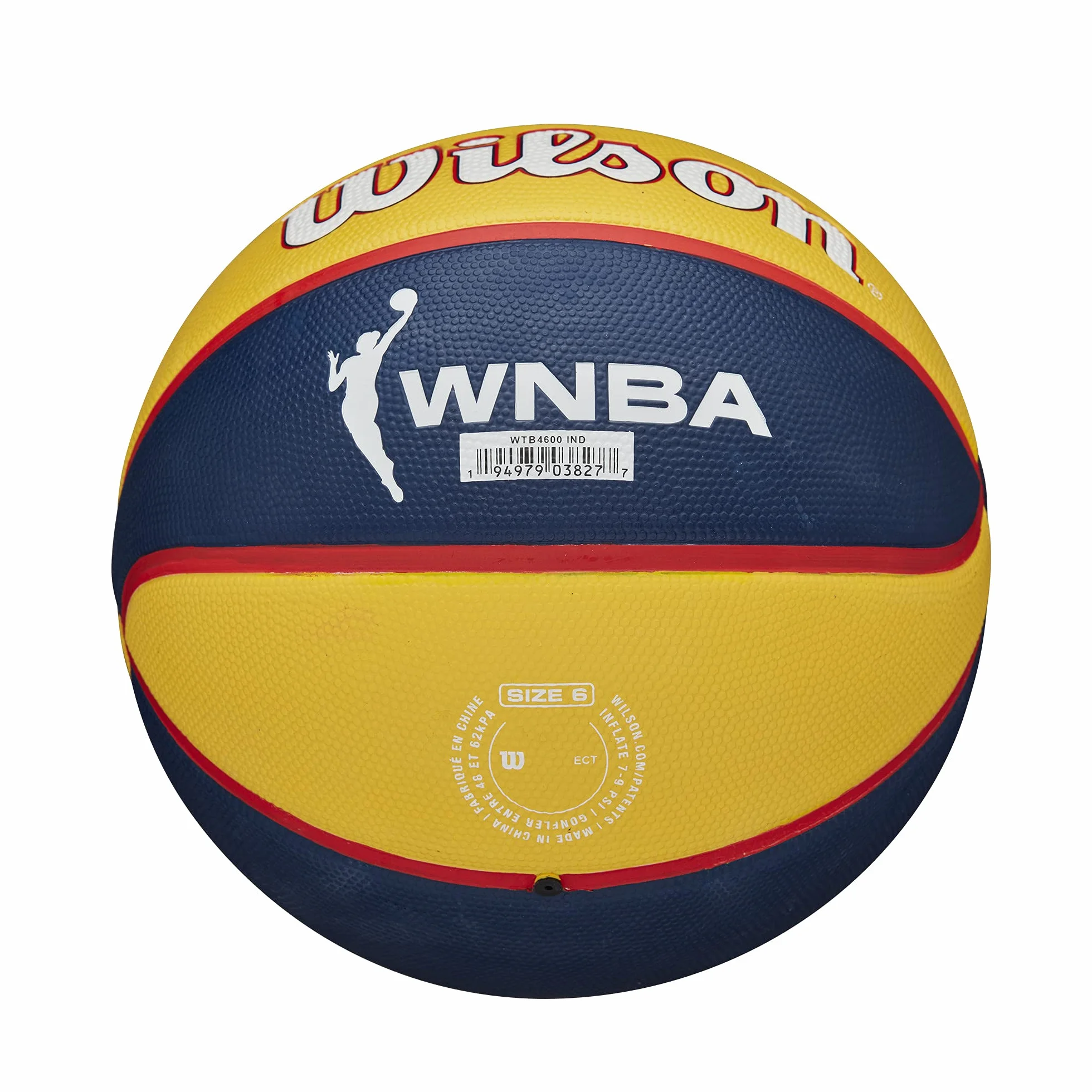 Wilson WNBA Team Tribute - Palloni da basket da donna, taglia 6-28,5