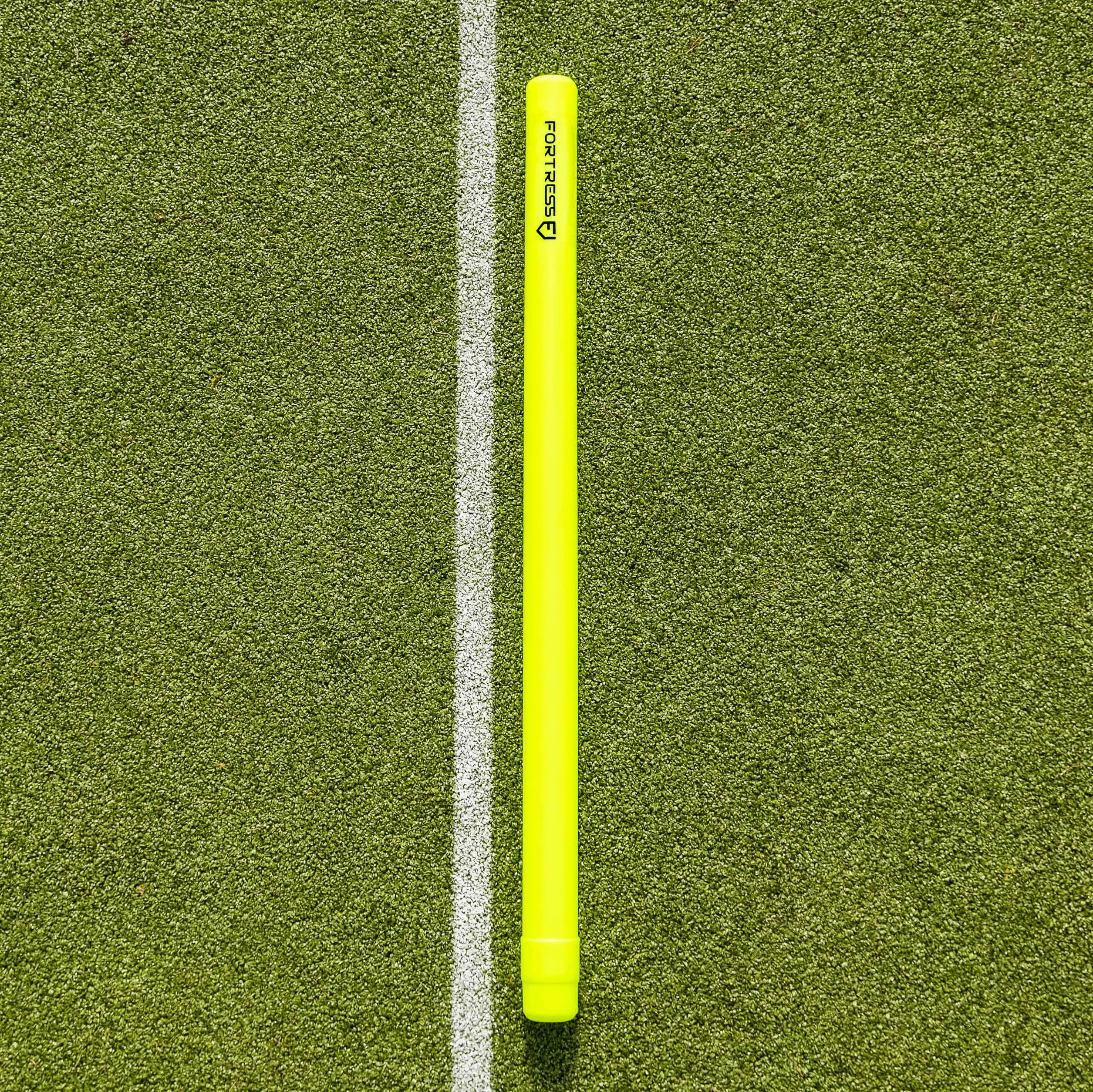 FORTRESS Paletti da Cricket con Base in Gomma Wickets Set da Cricket per Giovani e Adulti Attrezzatura in Plastica