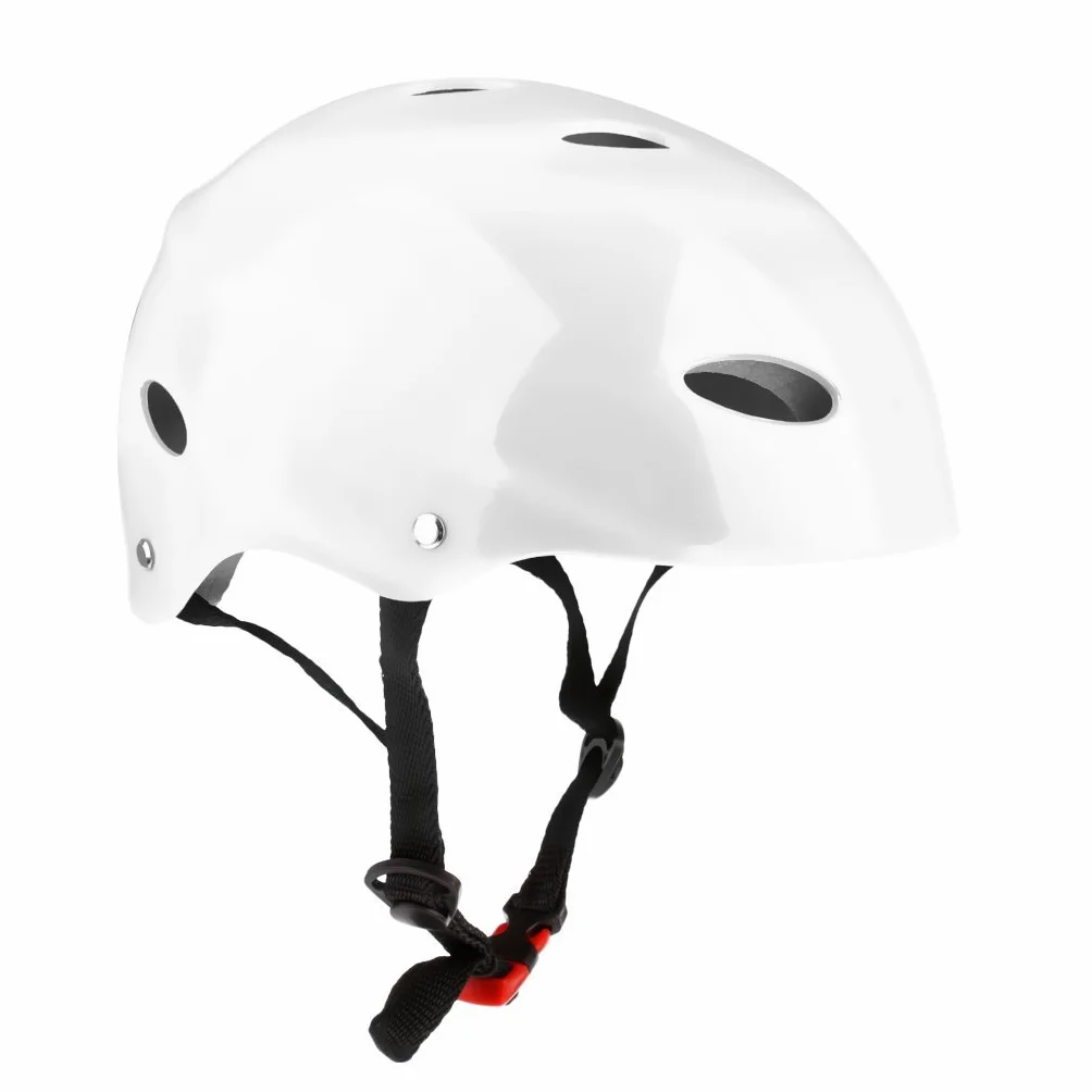 Casco Kayak Canoe Skate Acqua Sport 3 Taglie Bianco