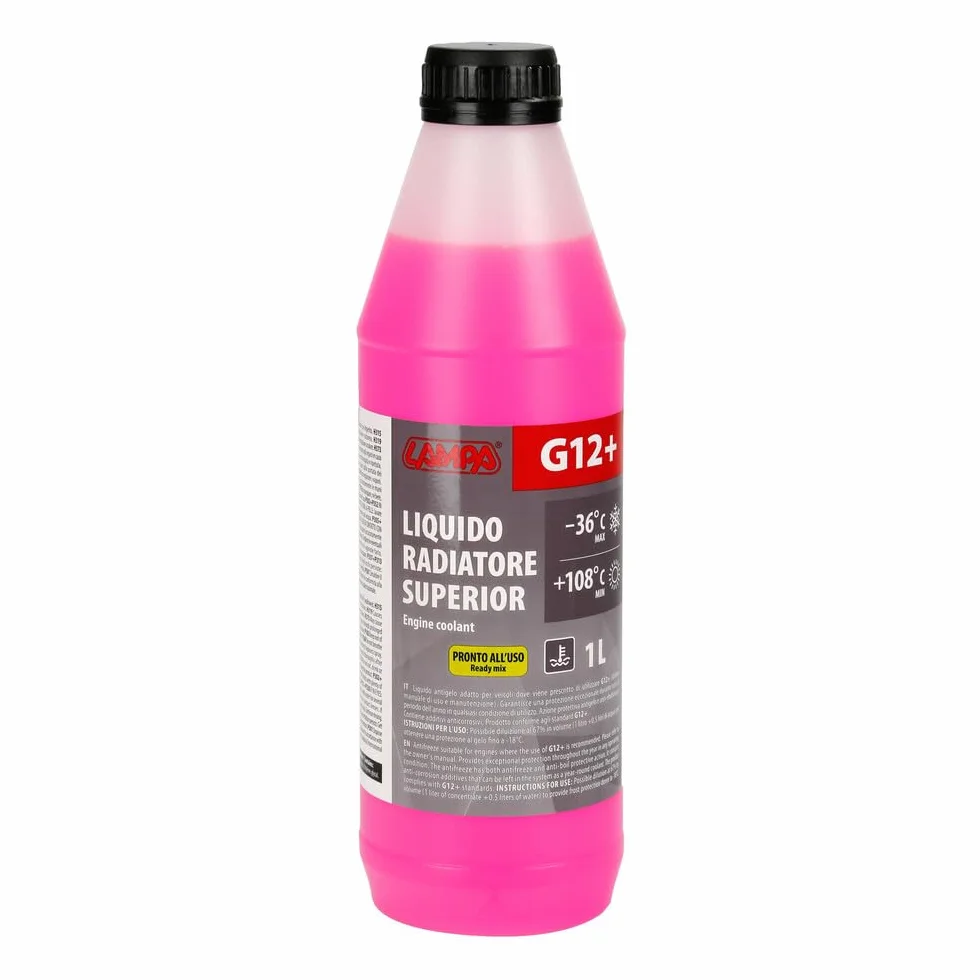 Lampa 38099 Superior-Rosso G12+, Liquido antigelo radiatore (-36°C) - 1 L