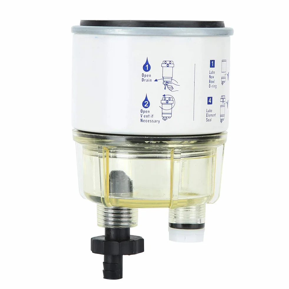 R12T Filtro separatore acqua carburante universale per barche