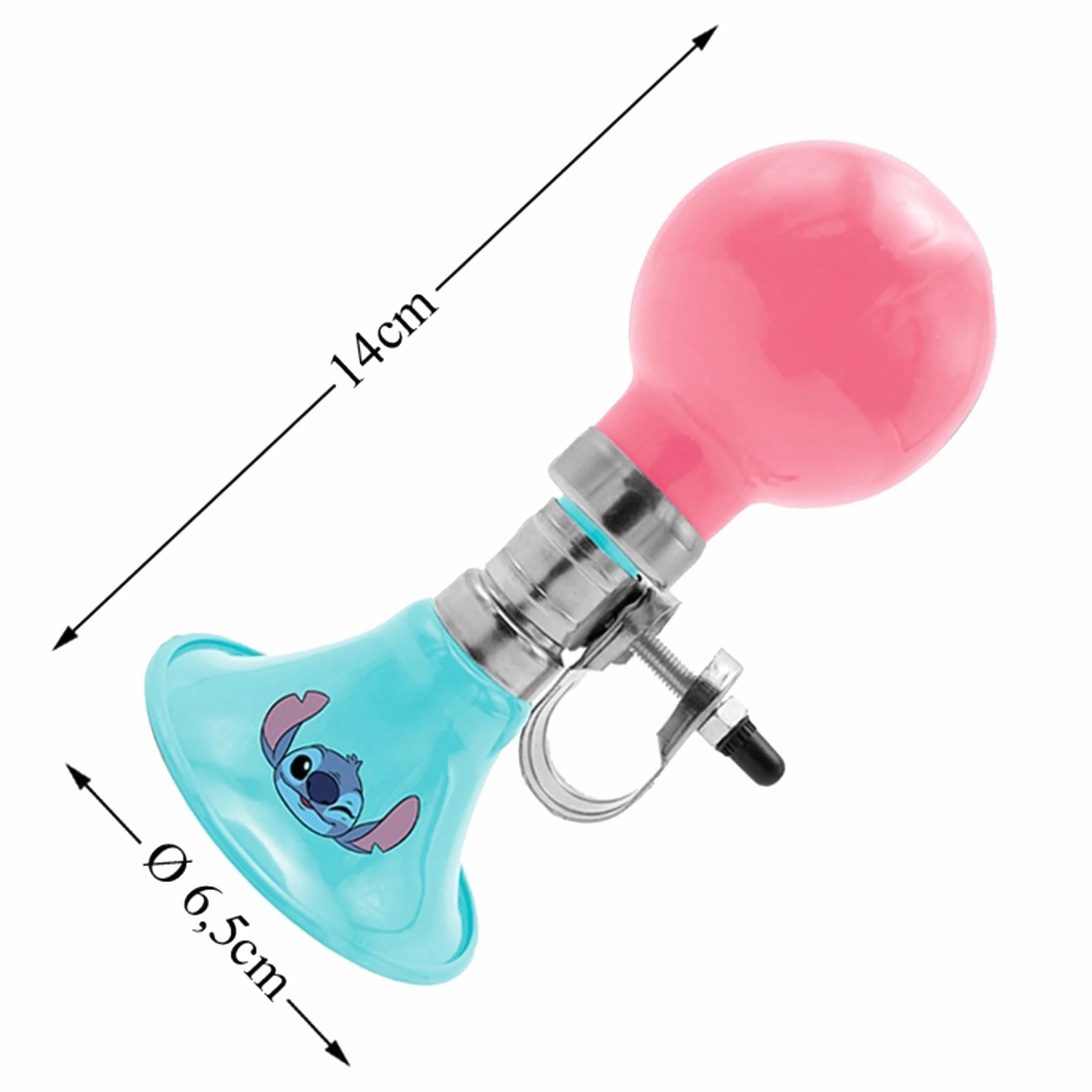 Disney Stitch TROMBETTA da Bicicletta CLACSON Squeaker Campanello da Ragazza