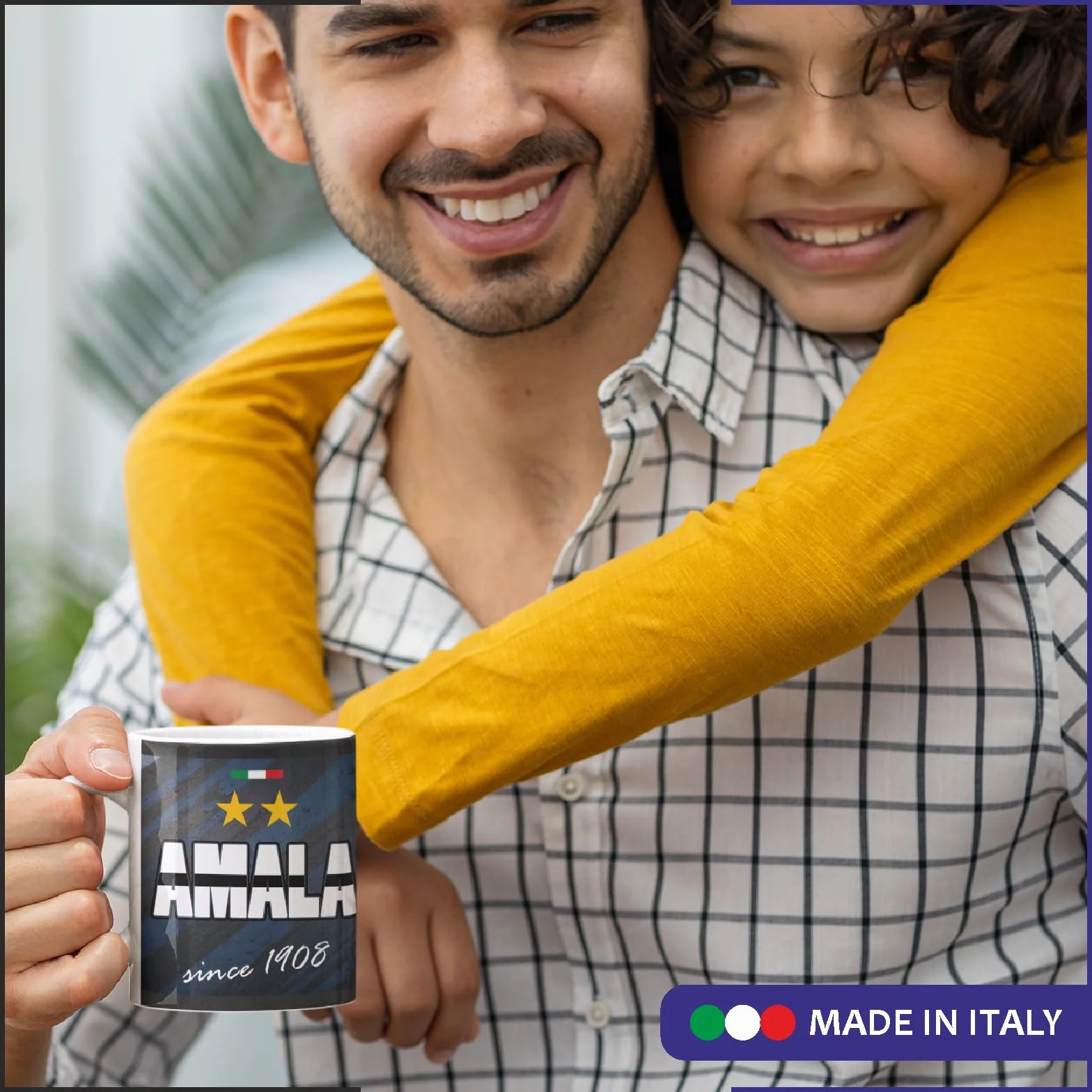 Tazza Personalizzata Squadre di Calcio Tazze in Ceramica Tifosi Interisti