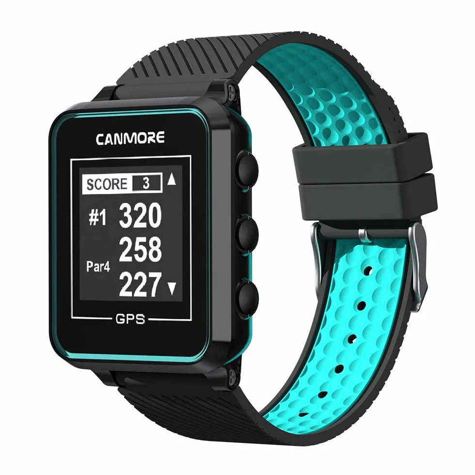 CANMORE TW353 Orologio GPS da Golf Uomo Donna Display LCD Alto Contrasto 41.000 Campi