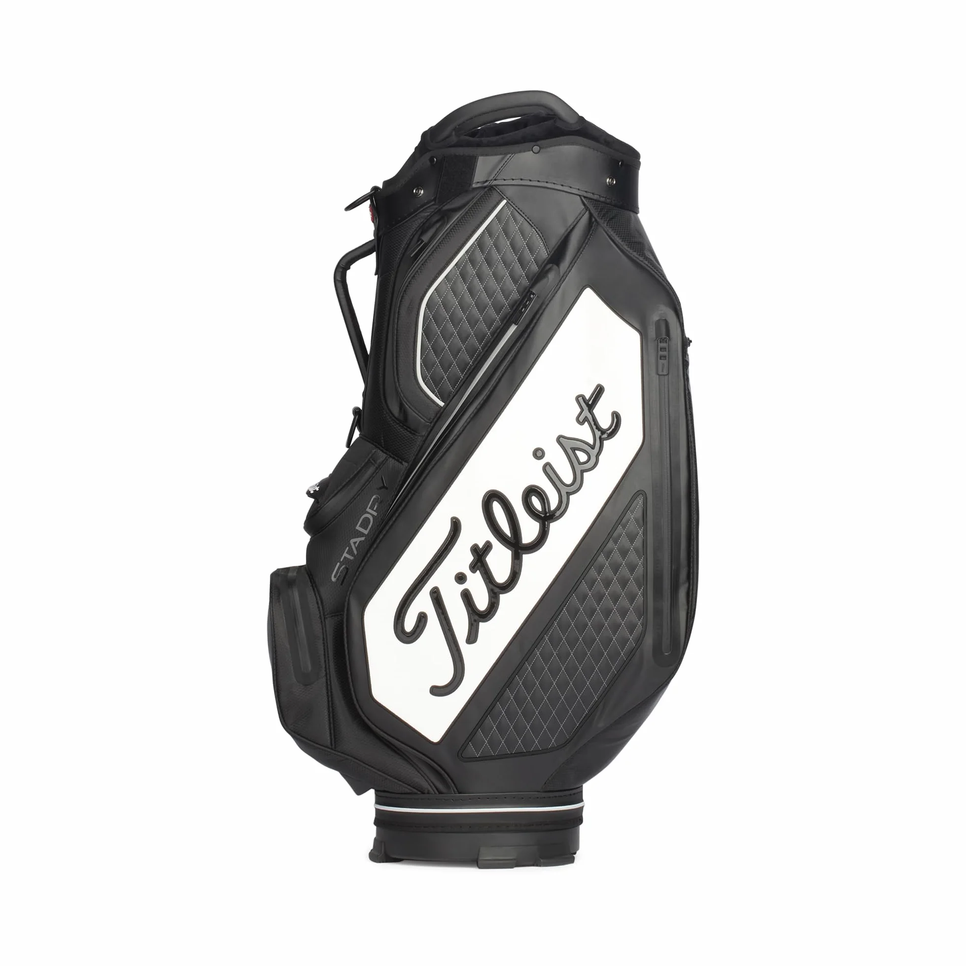 Titleist Tour Series Premium Stand StaDry Golf Bag, Black/White