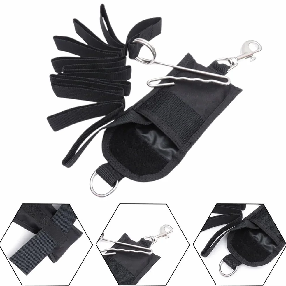 Garvin Jon Line Set 200cm immersioni subacquee Deco corrente gancio