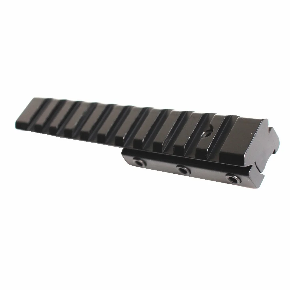 NOGA Tattico 12.5cm Dovetail Adattatore da 11mm a 20mm per Picatinny Rail