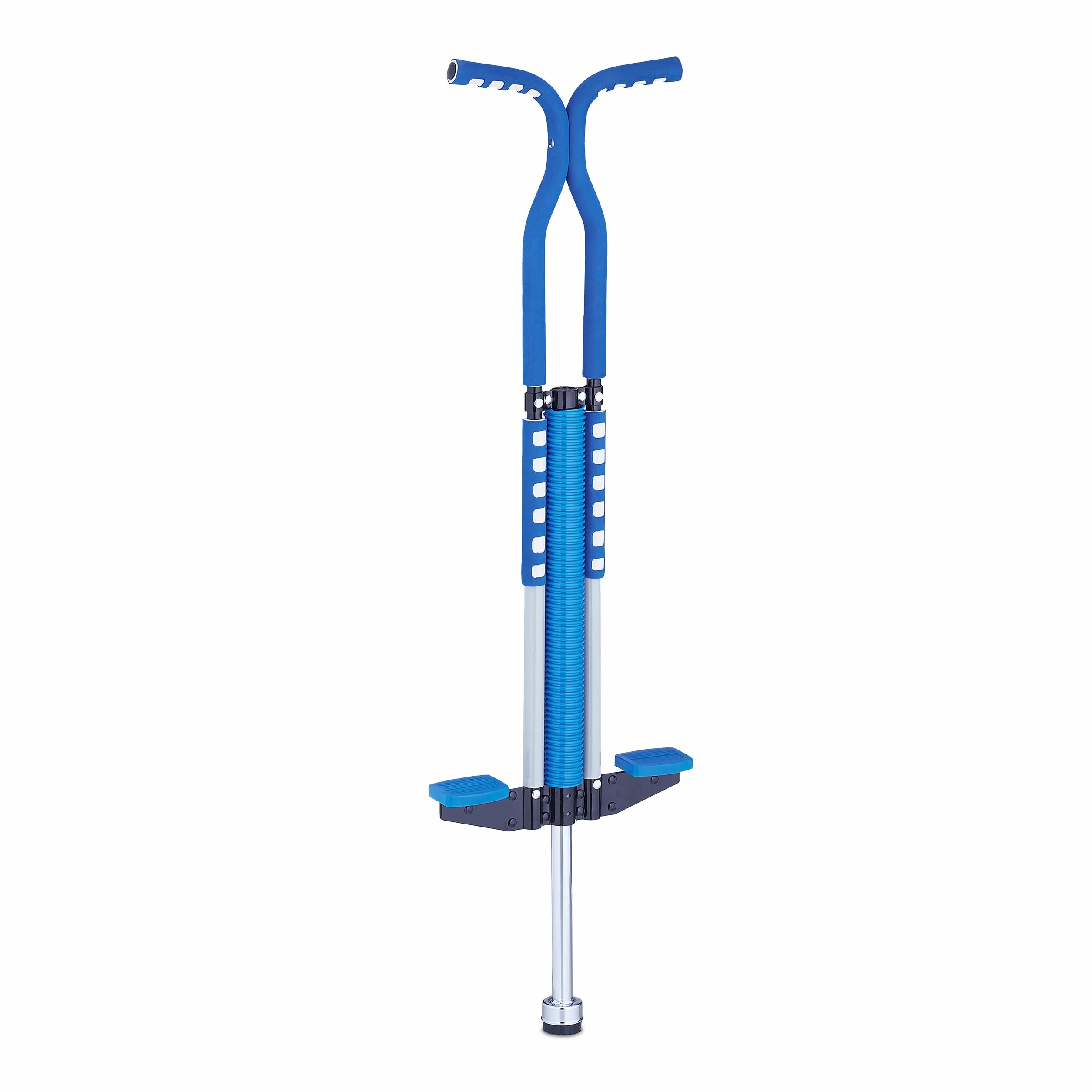 Relaxdays Salterello per Bambini, Pogo Stick, Acciaio Inox, 60 kg