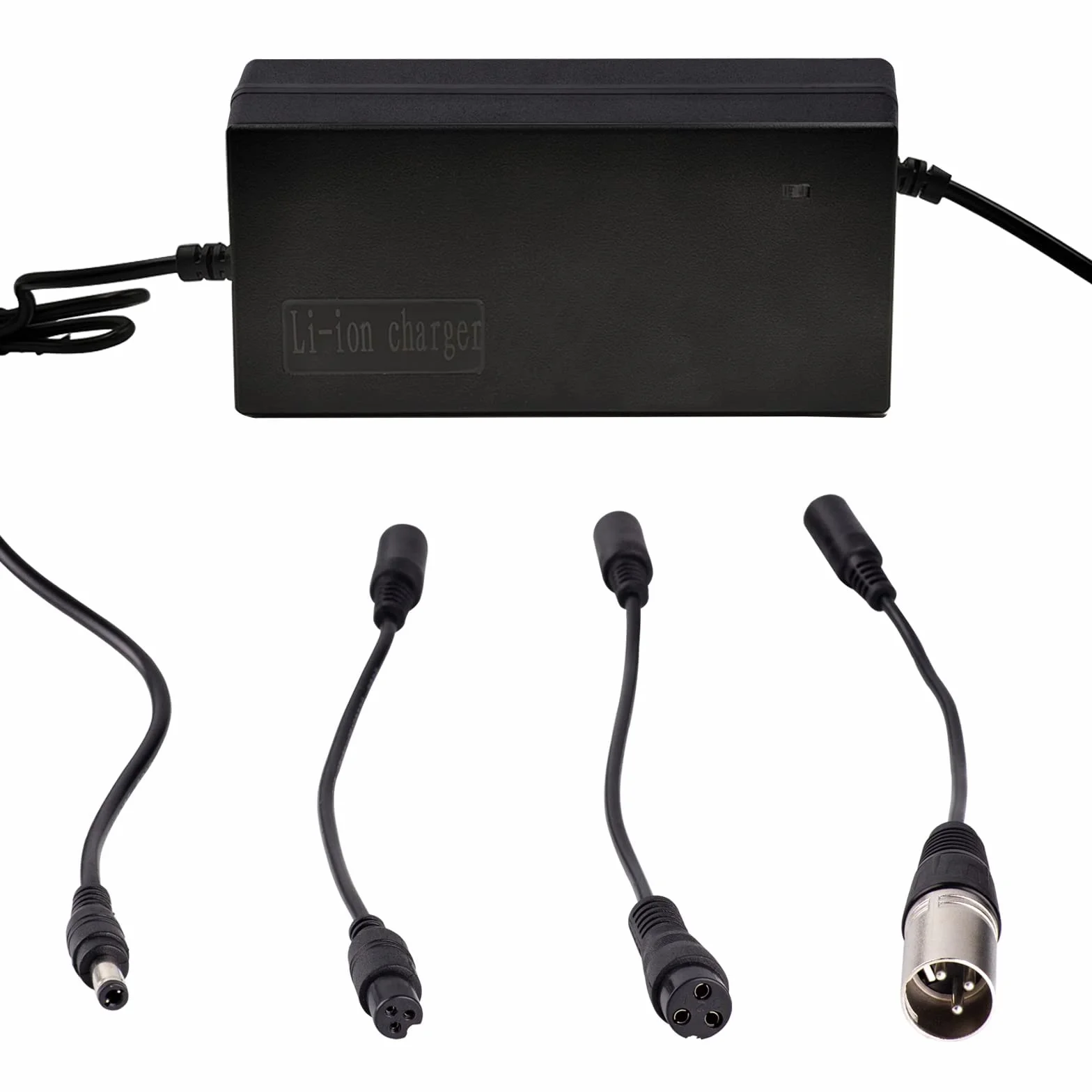Caricabatterie 54.6V 2A per bici elettrica e scooter, compatibile con batterie al litio 48V 13S