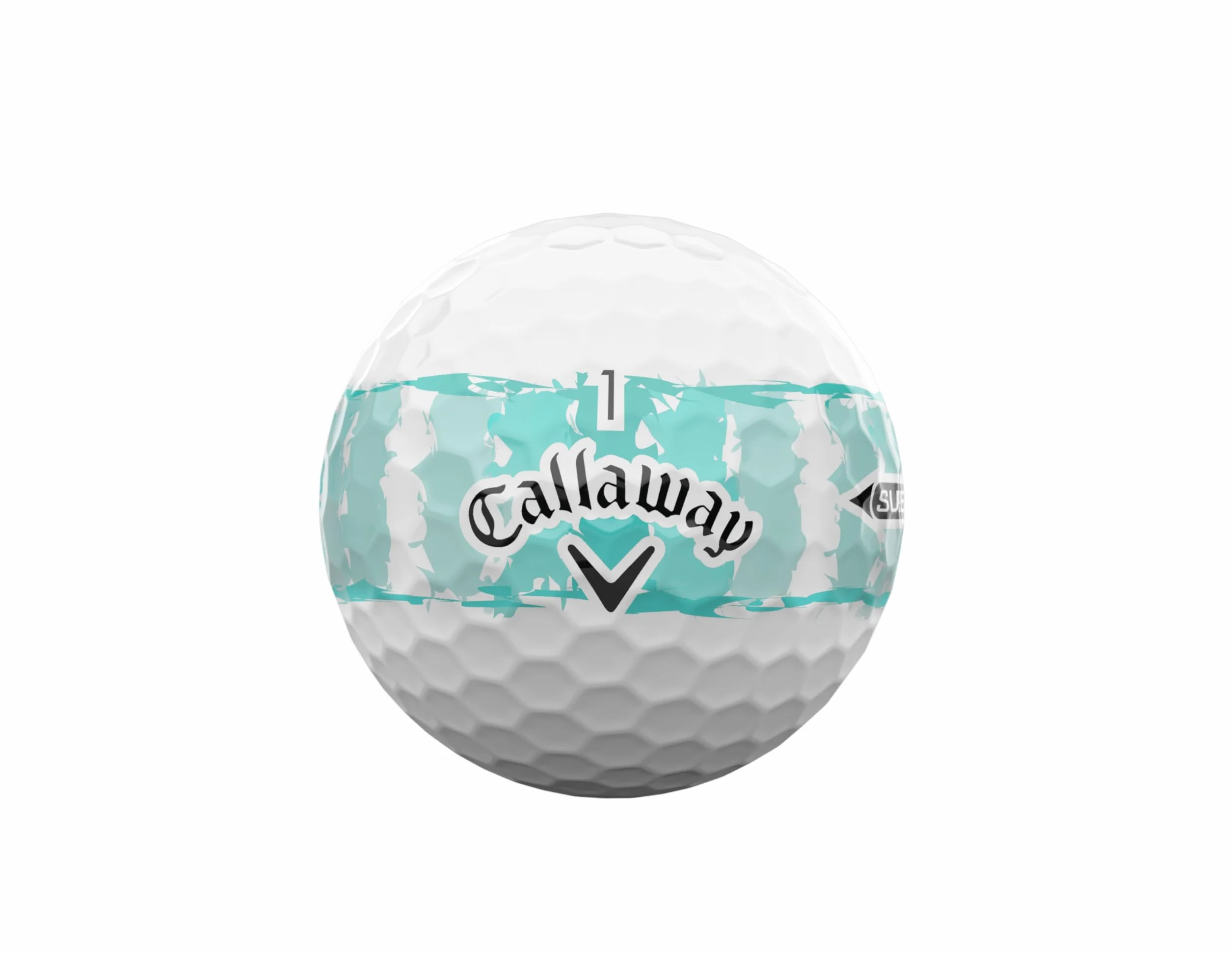 Callaway CG Supersoft 25 Golf Balls Teal 12 Pack