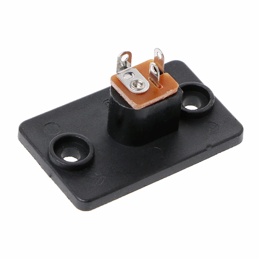 Pannello presa femmina 12 V 5,5x2,1 mm per connettore di alimentazione spina a banana a vite