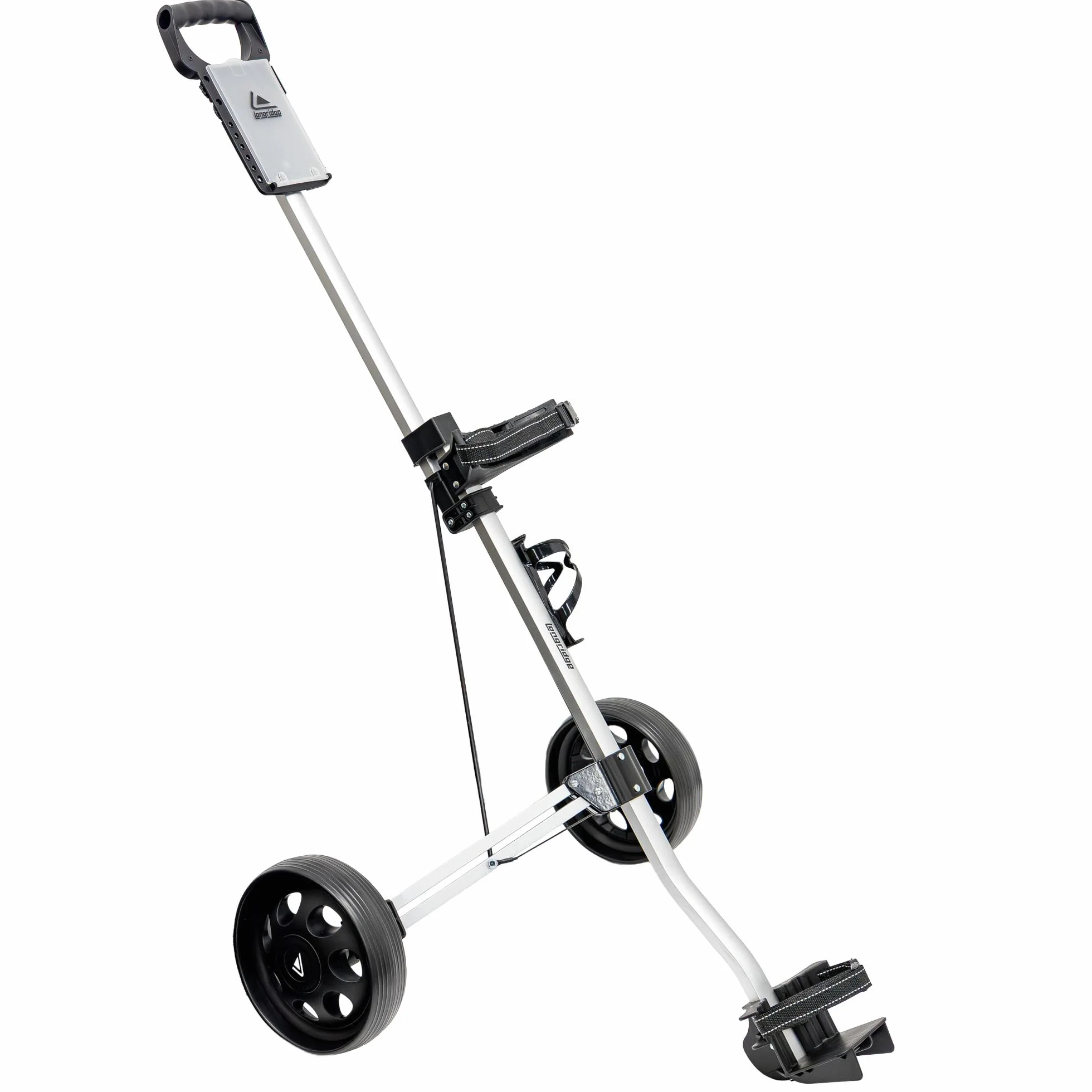 Longridge Alu Lite Carrello da golf a due ruote Argento