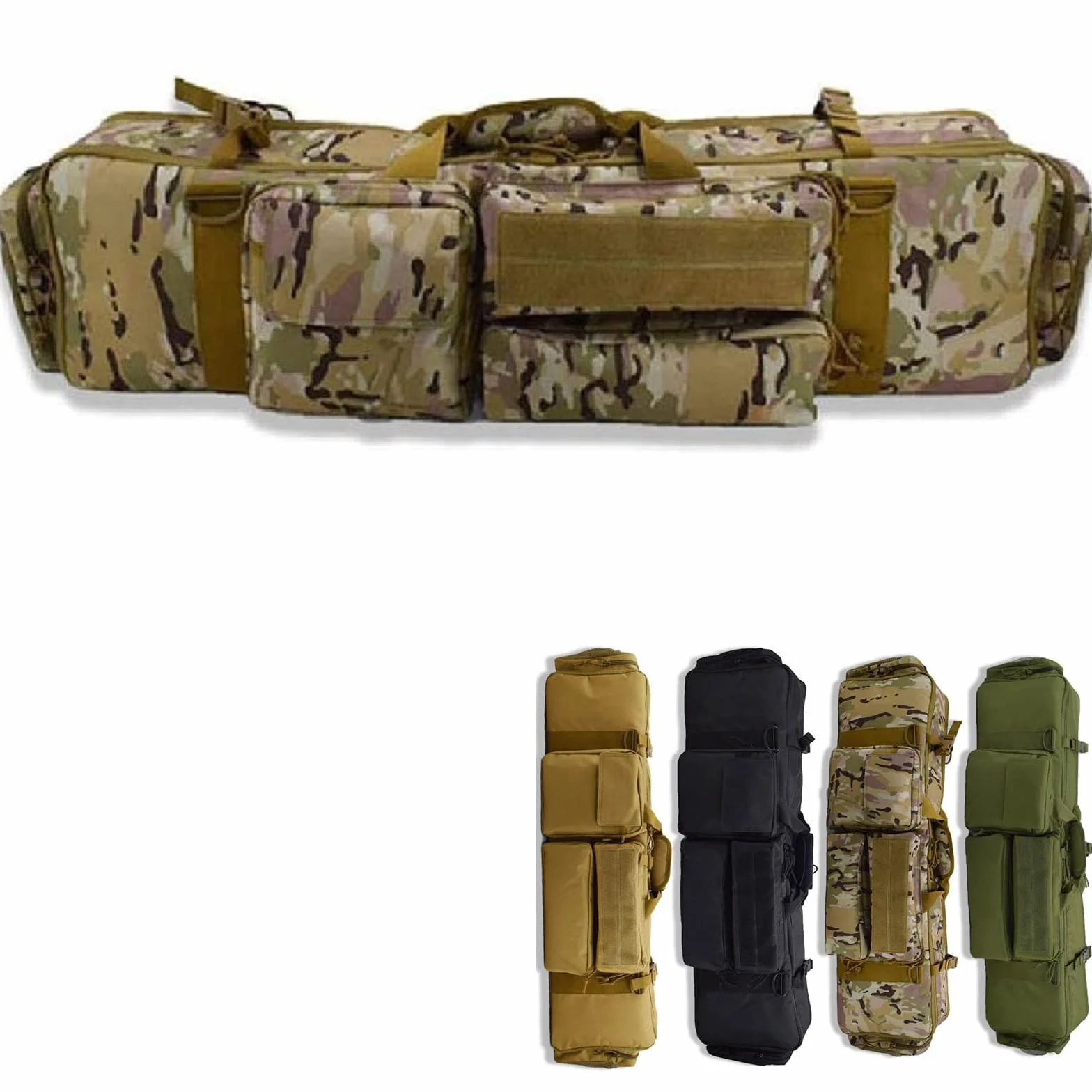 Oxford 600D Custodia Doppia per Fucile M249 100cm Imbottito