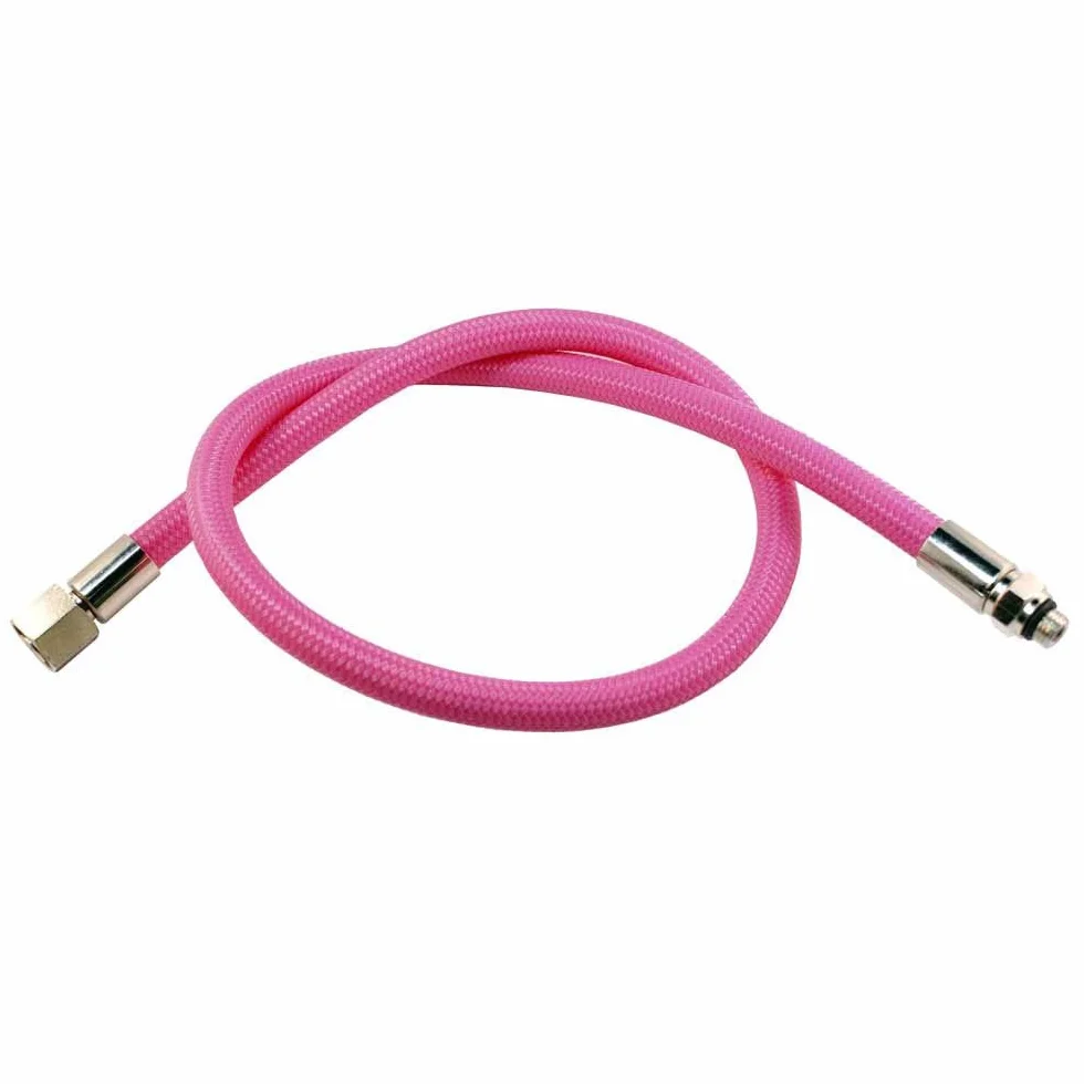 REGOLATORE ROSA TUBO FLEX TRECCIATO METALSOR