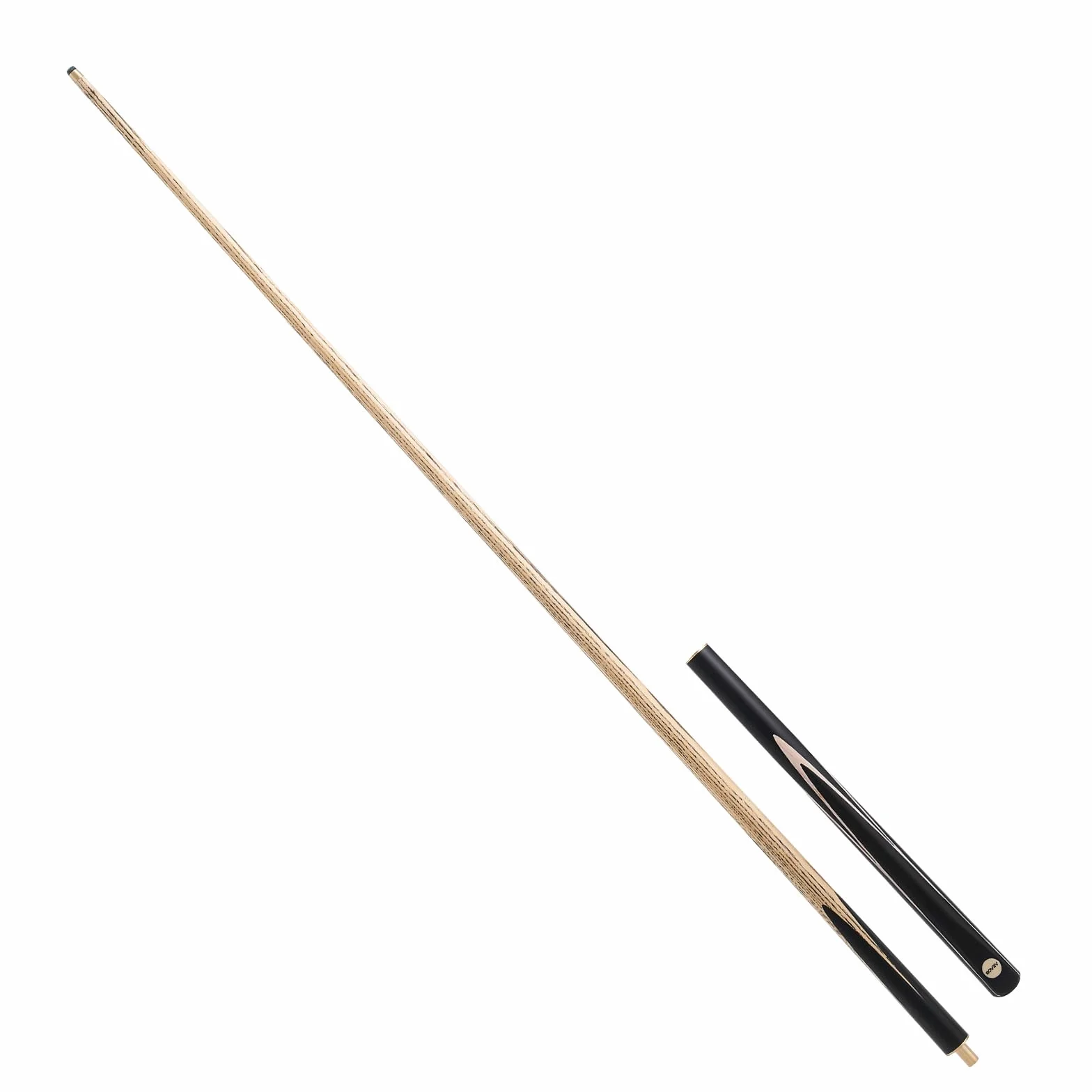 VEVOR Stecca da Biliardo Snodata 1447,8 mm Asta Prolunga Punta Pelle 540 g Custodia Legno