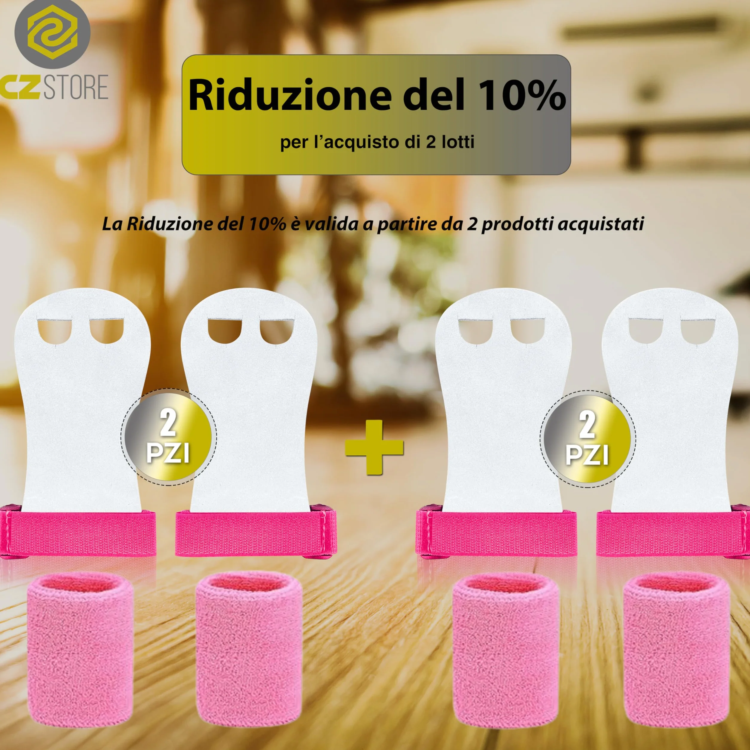 Guanti da Ginnastica in Pelle NERO/GRIGIO M - Paracalli Allenamento Fitness Protezione Mani e Polsi