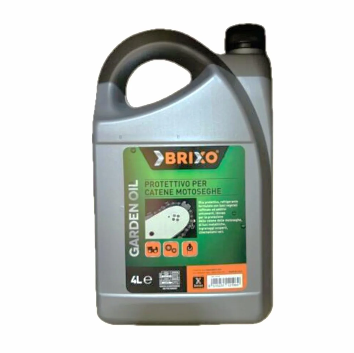 Olio Protettivo per Catene Motoseghe Brixo 4LT Garden Oil