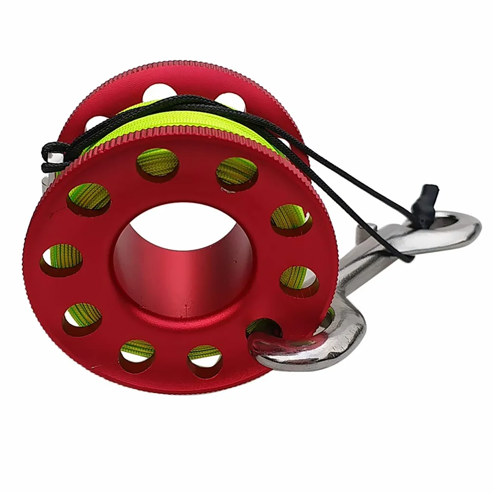 T TOOYFUL Rocchetti per Immersione in Relitto Subacquea Rosso