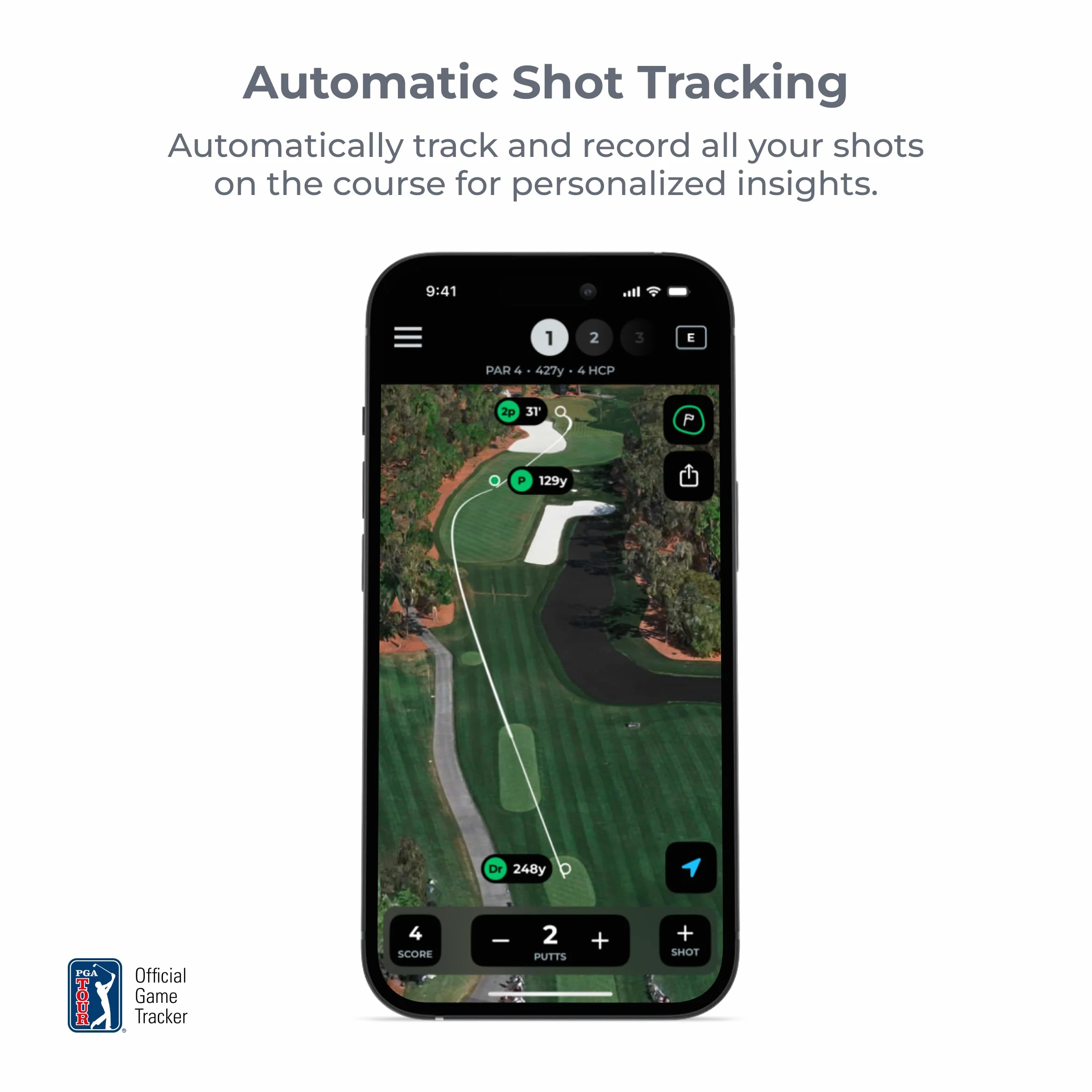 Arccos Sensori intelligenti Gen 4 Smoke: Sistema monitoraggio golf telemetro GPS AI Smart Club