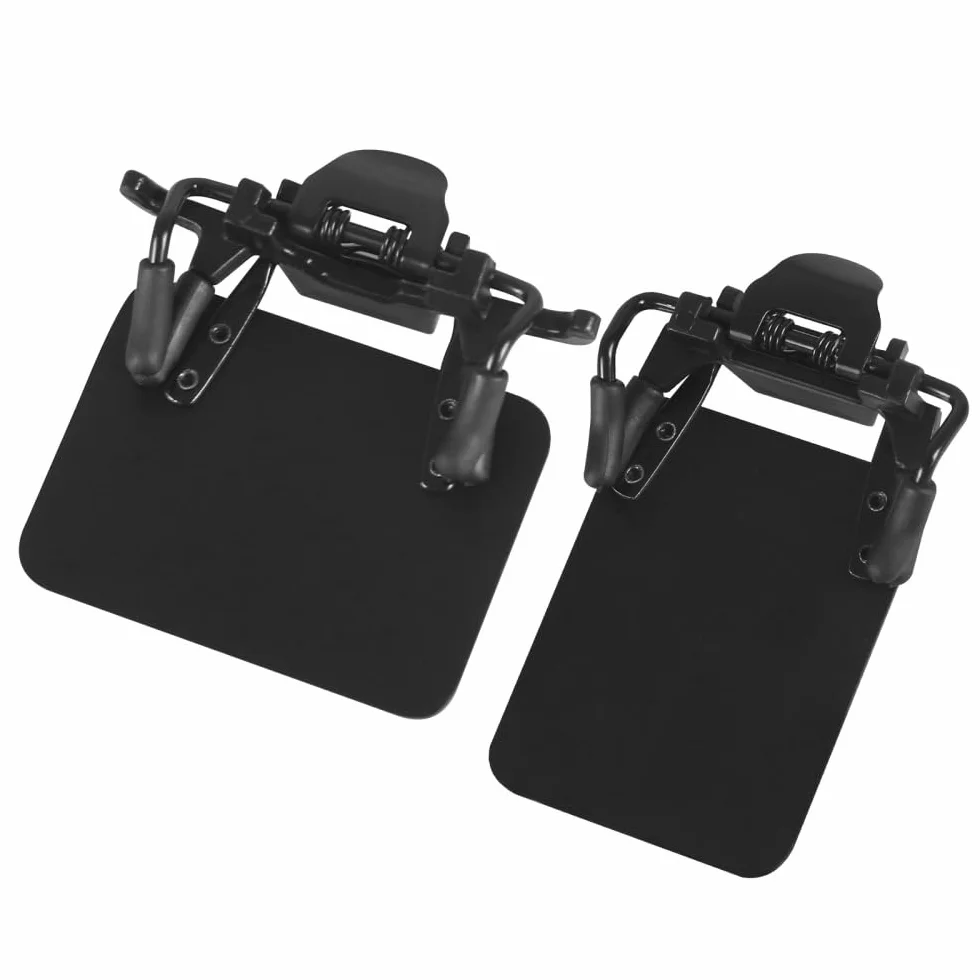 DONGKER Patch per Occhiali da Tiro, 2 Pezzi Toppe con Angolo Regolabile a 180° per Occhiali Sportivi