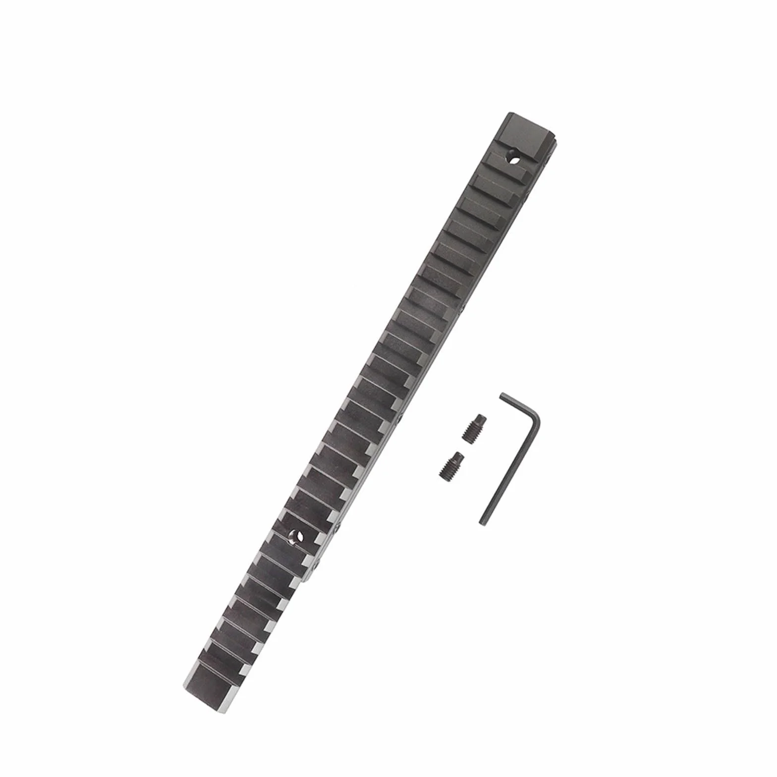Attrezzatura Ottica Tattica Slitta Rialzata Lega Alluminio 11-20 mm Base Picatinny