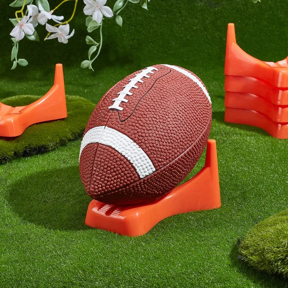 NBEADS Supporto per Pallone da Calcio Football Americano con Tee da Calcio Rugby