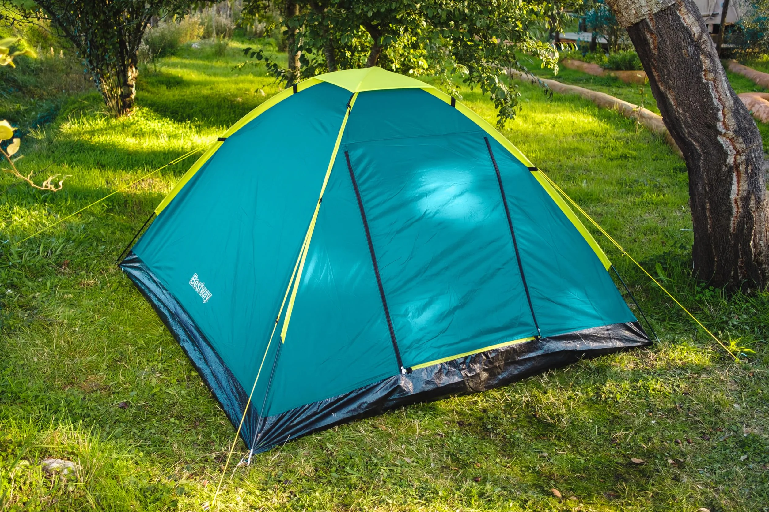 Bestway 68088-6 Tenda da campeggio Cool Ground 3, 3 persone
