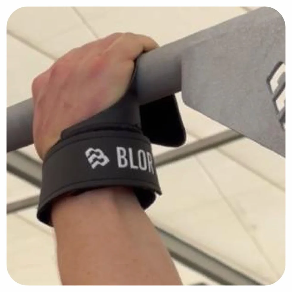 BLOR Paracalli Steel Hand Grip Per Trazioni Alla Sbarra E Sollevamento Pesi (L/XL)