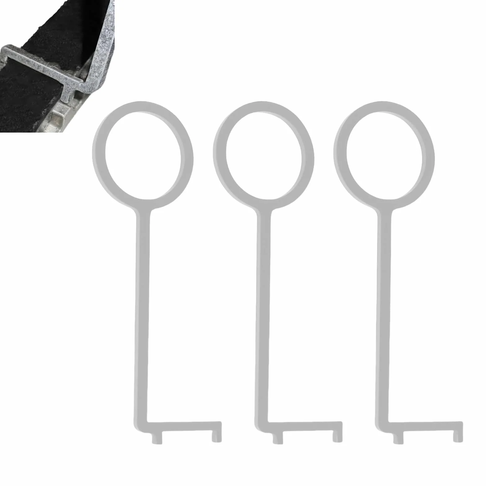 Erioscar Calibro Strumento Chiave per Cinghie dentate PureTech 1.0 e 1.2, Indicatore di Usura della Cinghia per PSA, Strumenti della Cinghia di distribuzione per Citroen, Peugeot, Toyota (3 Pezzi)