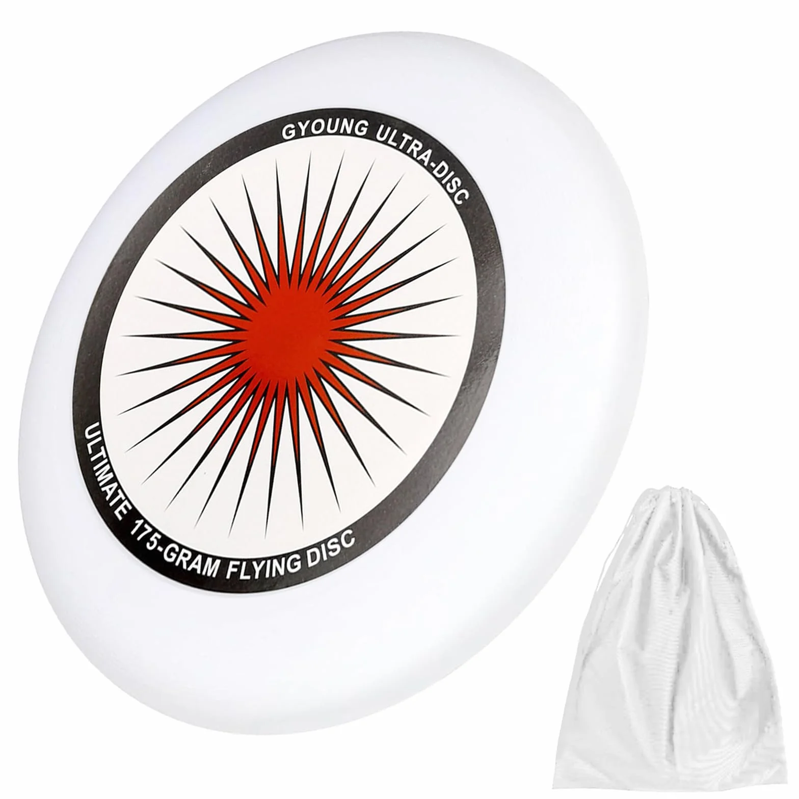 Frisbee competitivo 175g Ultimate professionale all'aperto con borsa di stoccaggio