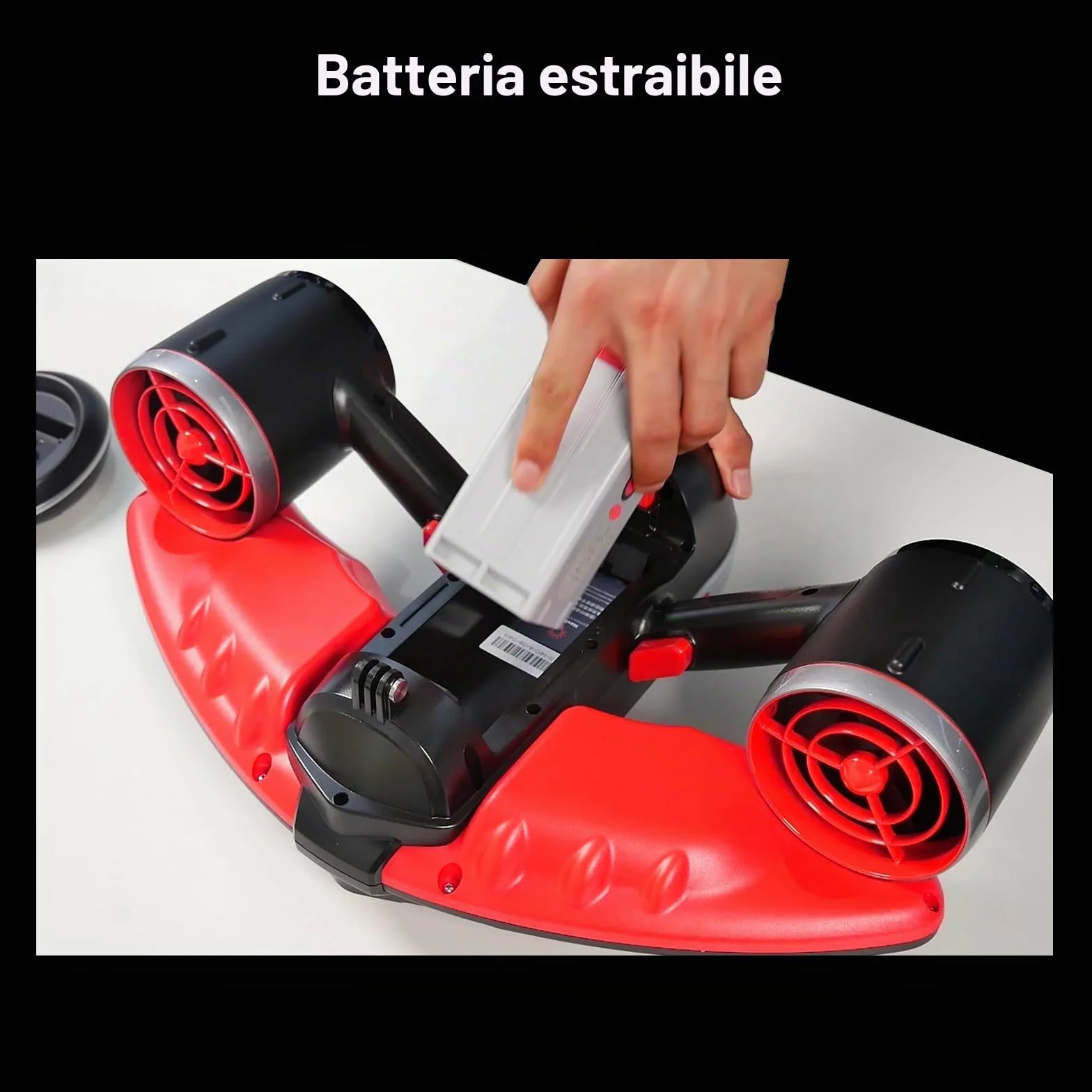 Sublue Navbow Plus Smart Monopattino subacqueo a Doppio Motore 2 m/s con Supporto Action Camera