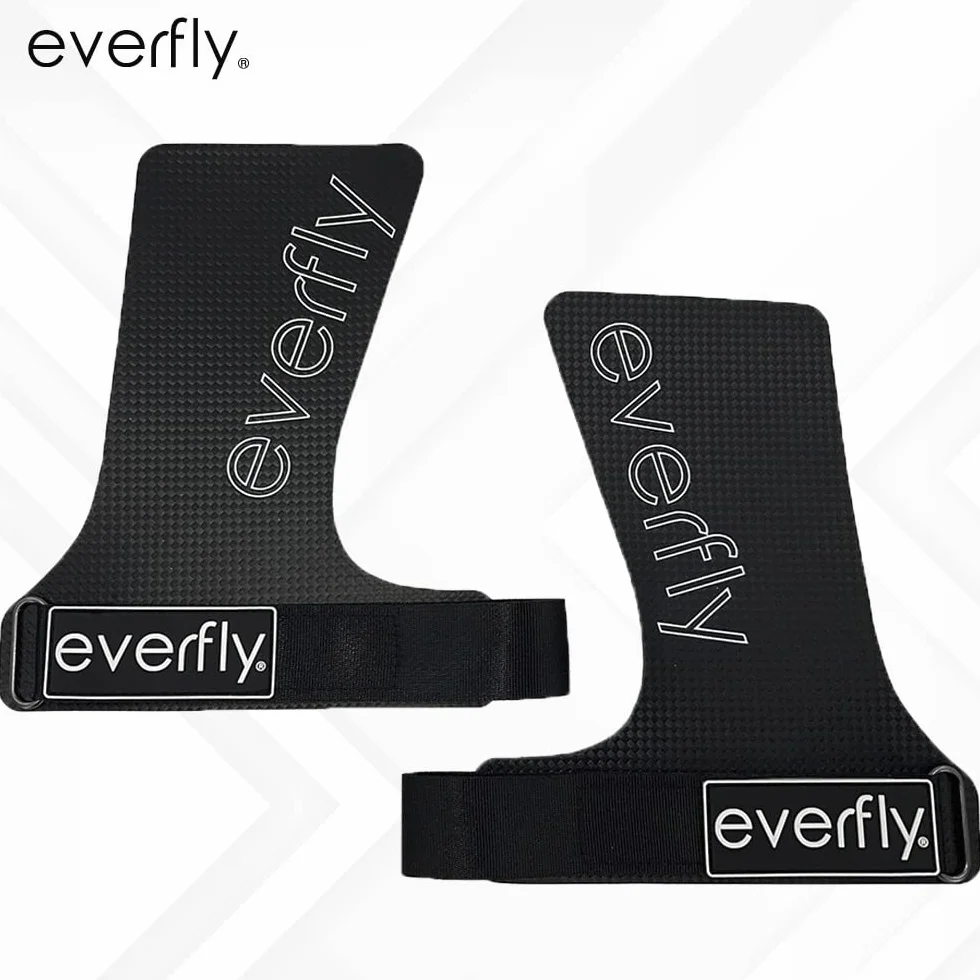 Everfly Paracalli Guanti Palestra Uomo Donna Grip Senza Fori Fibra di Carbonio Protezione Mani Fitness Pesi