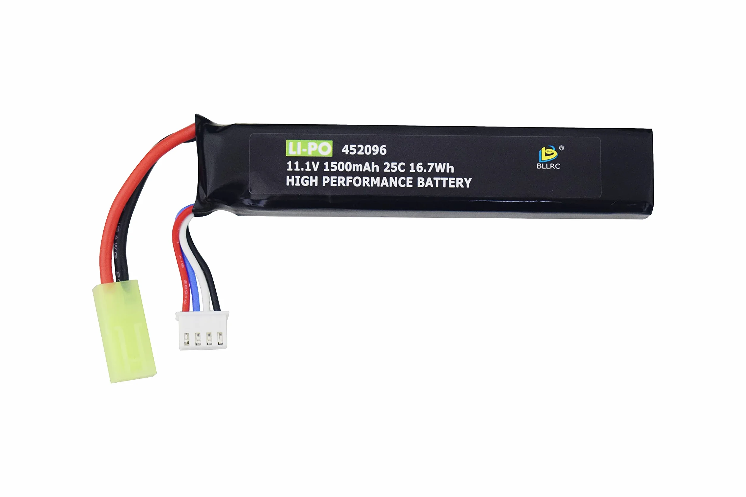 Batteria 11.1V 1500mAh 25C 2PZ 3S per Airsoft G36C M4A1-RIS M4A1 CAR15 MP5A5 M249
