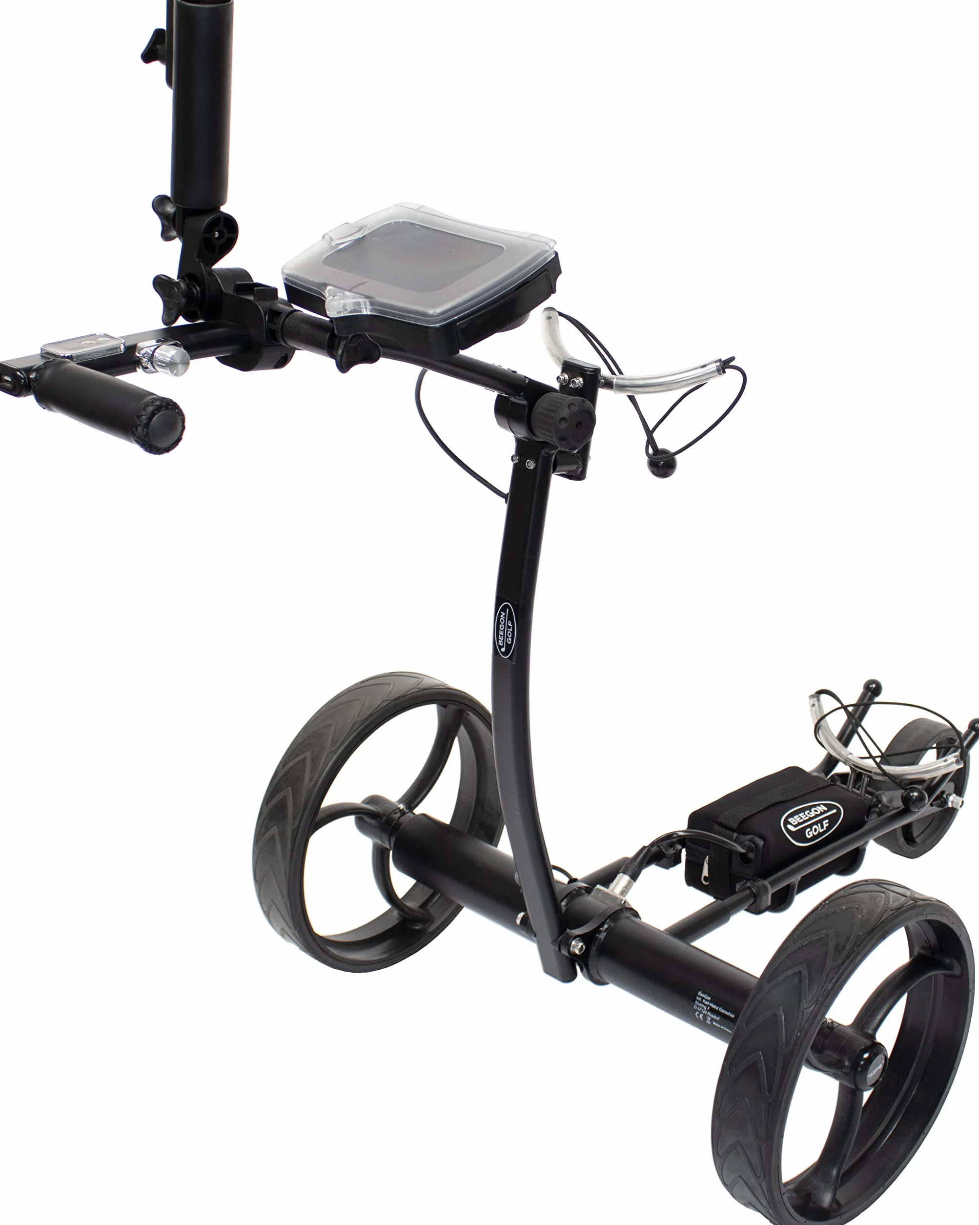 BeeGon Golf Carrello elettrico GT-X600 Pro Black Edition batteria al litio 10 Ah