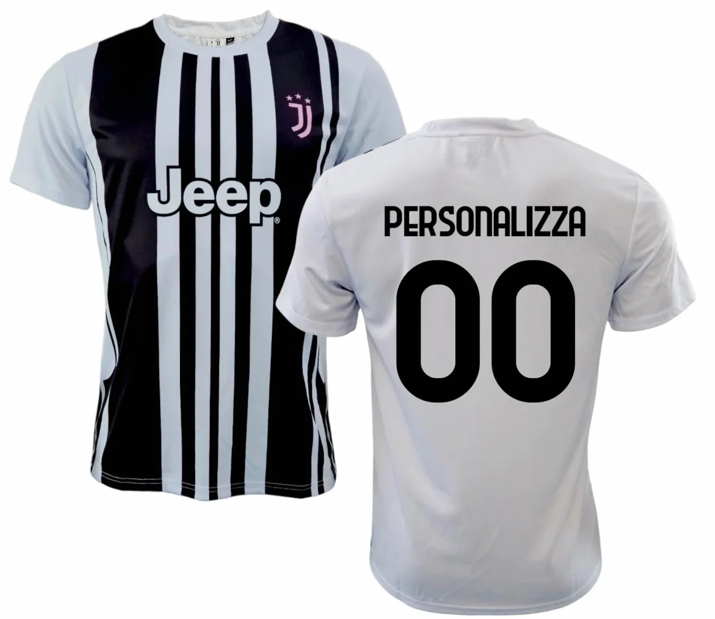JUVENTUS Maglia Personalizzata Replica Ufficiale 2025-2026 Bambino Adulto